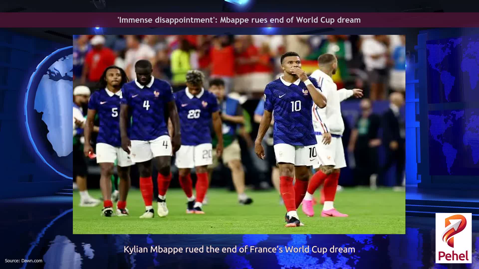 'Immense disappointment': Mbappe rues end of World Cup dream