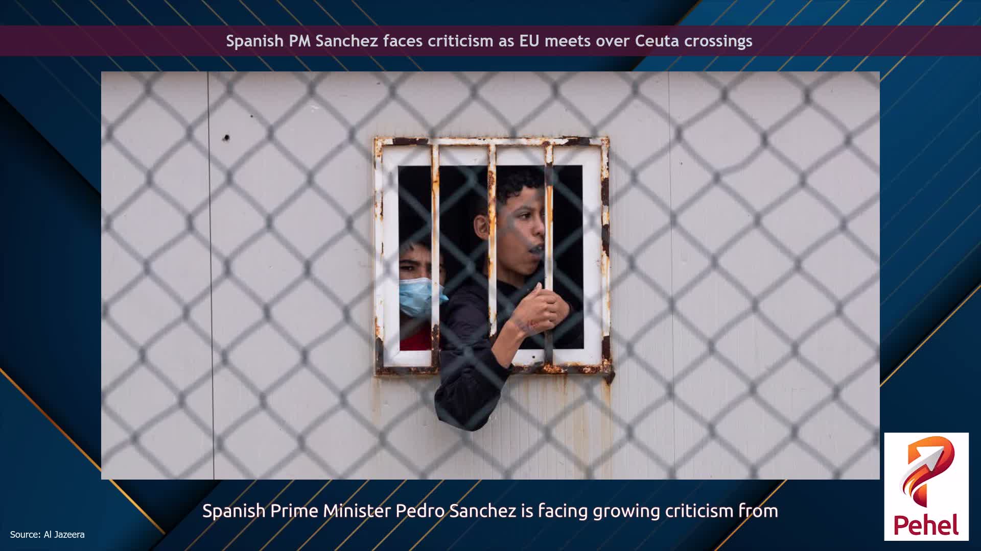 Spanish PM Sanchez faces criticism as EU meets over Ceuta crossings