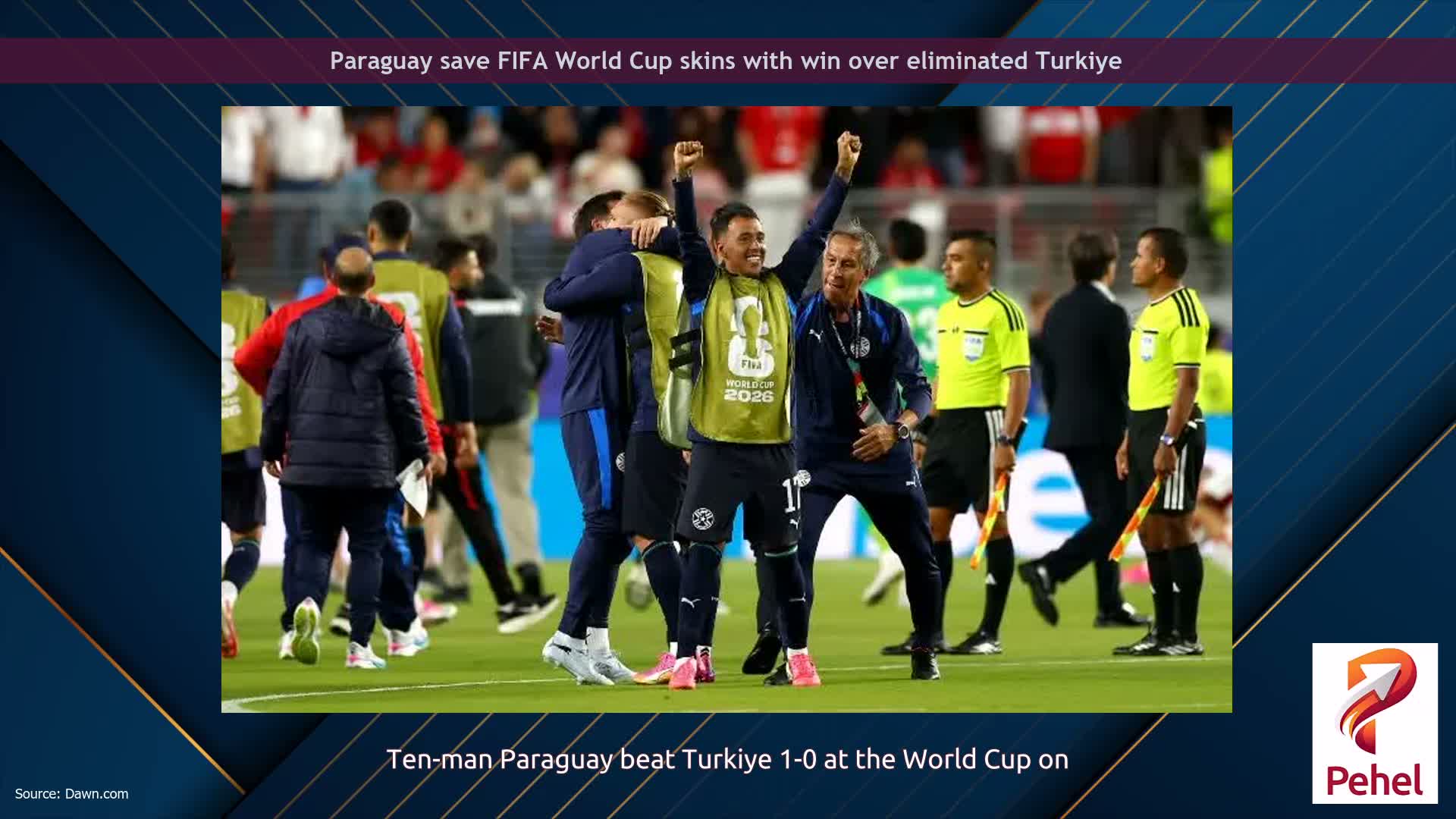 Paraguay save FIFA World Cup skins with win over eliminated Turkiye