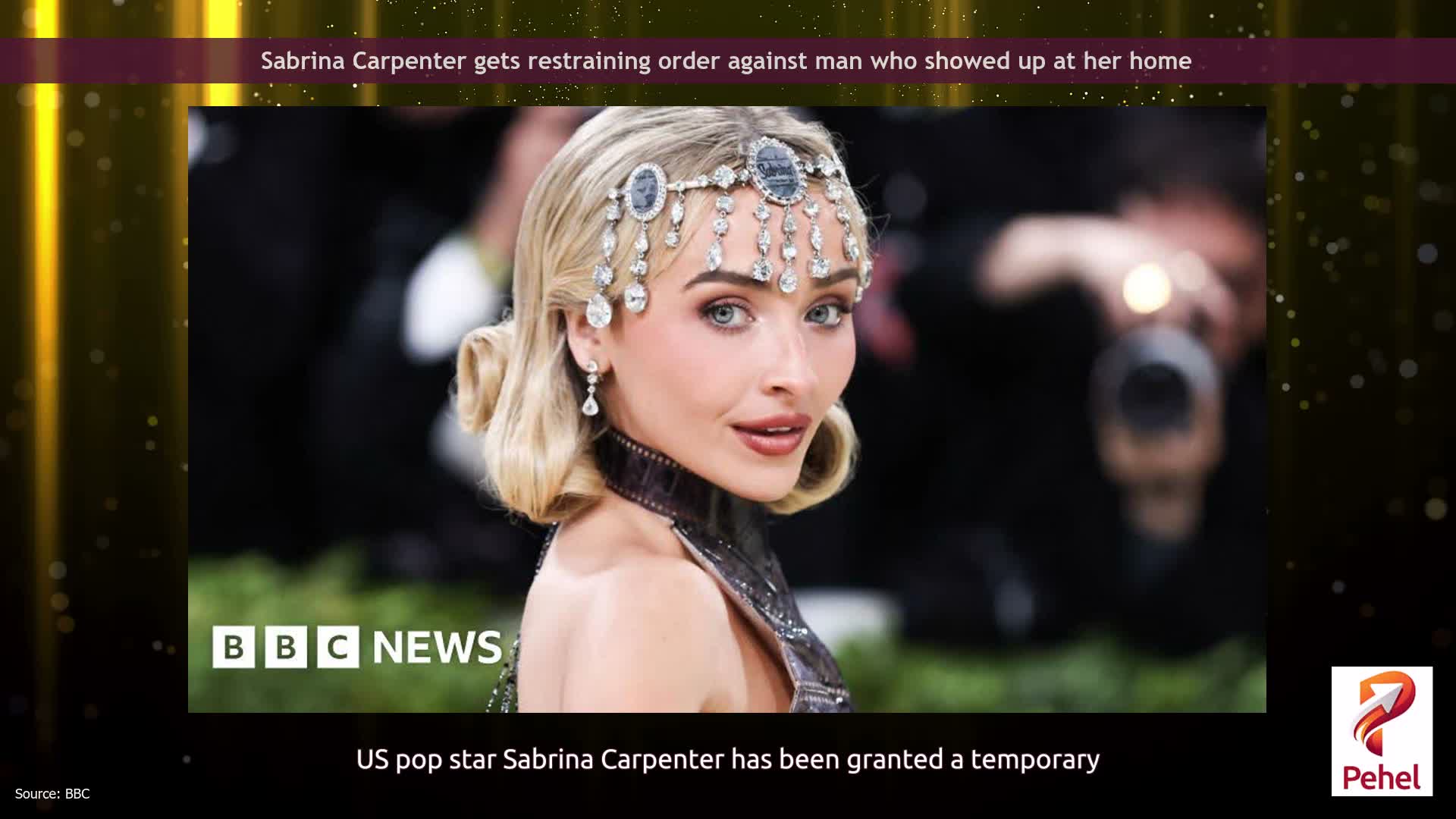 Sabrina Carpenter gets restraining order against man who showed up at her home