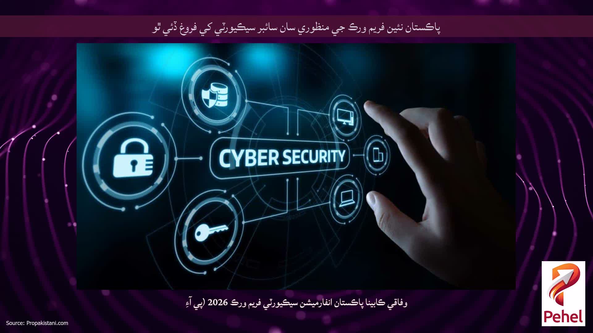 پاڪستان نئين فريم ورڪ جي منظوري سان سائبر سيڪيورٽي کي فروغ ڏئي ٿو