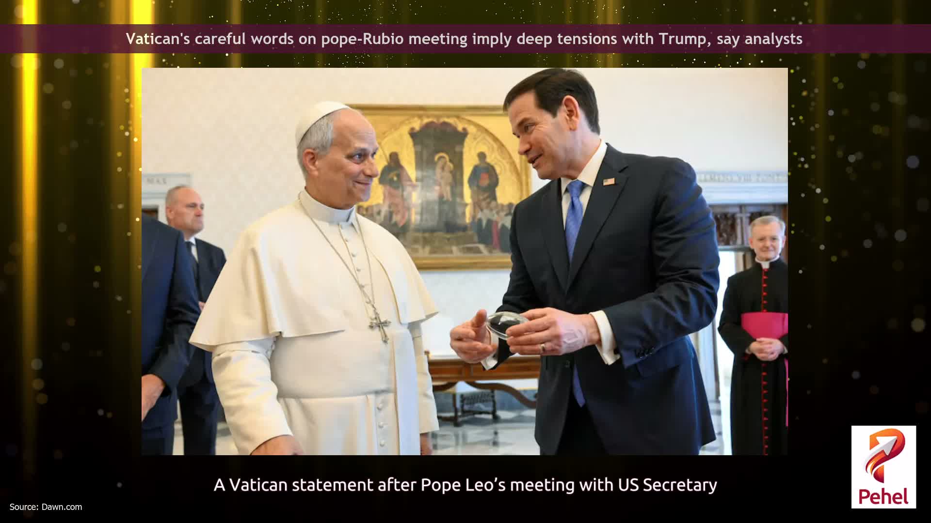 Vatican's careful words on pope-Rubio meeting imply deep tensions with Trump, say analysts