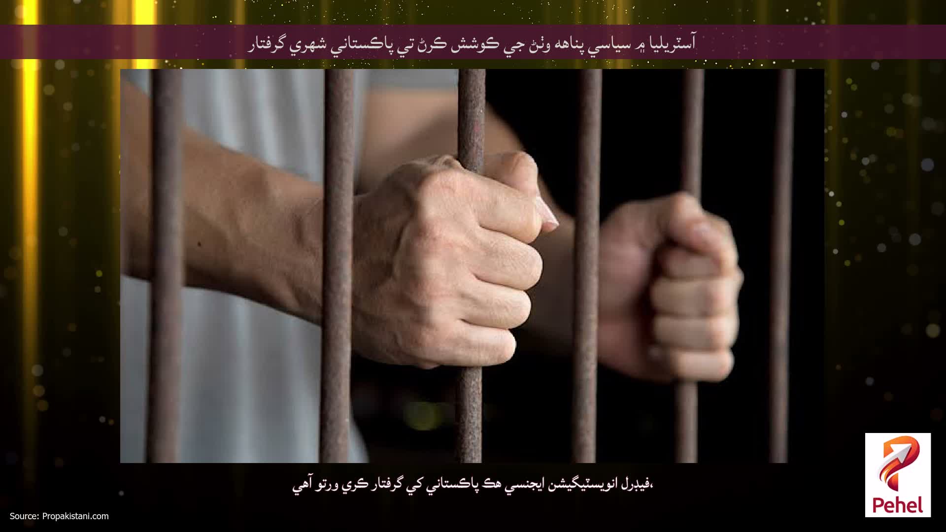 آسٽريليا ۾ سياسي پناهه وٺڻ جي ڪوشش ڪرڻ تي پاڪستاني شهري گرفتار