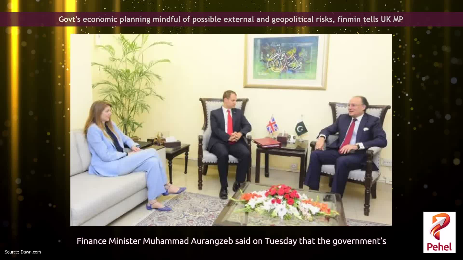 Govt's economic planning mindful of possible external and geopolitical risks, finmin tells UK MP