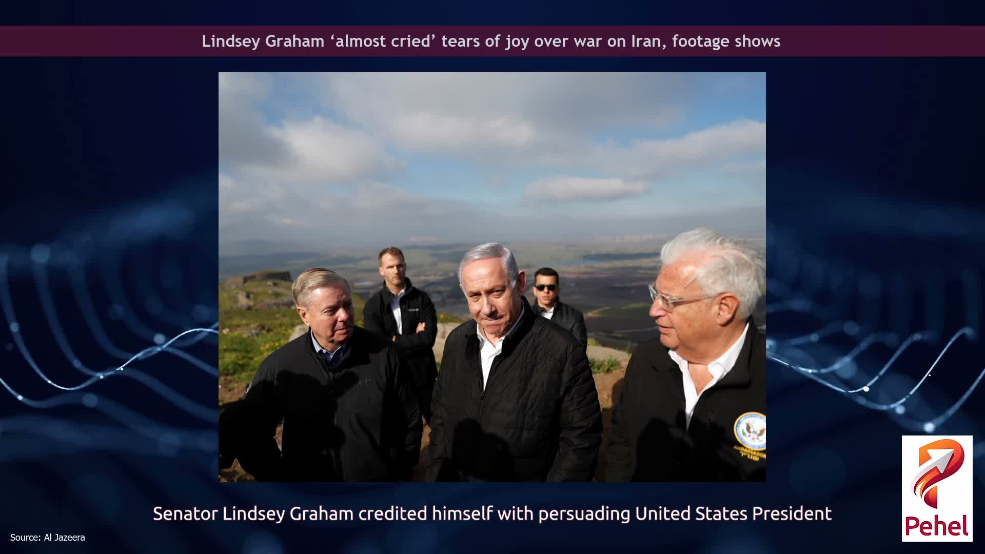 Lindsey Graham ‘almost cried’ tears of joy over war on Iran, footage shows