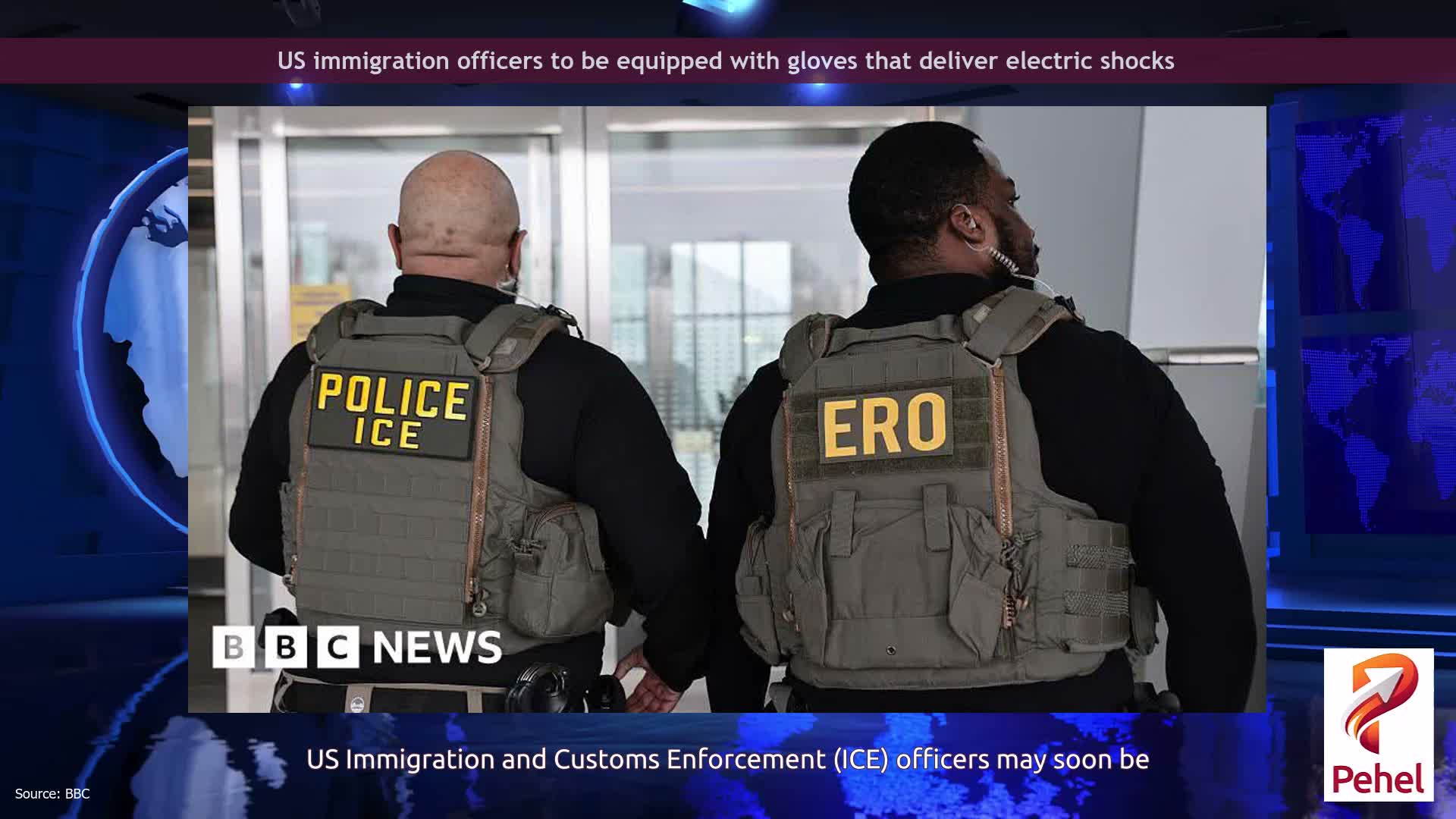 US immigration officers to be equipped with gloves that deliver electric shocks