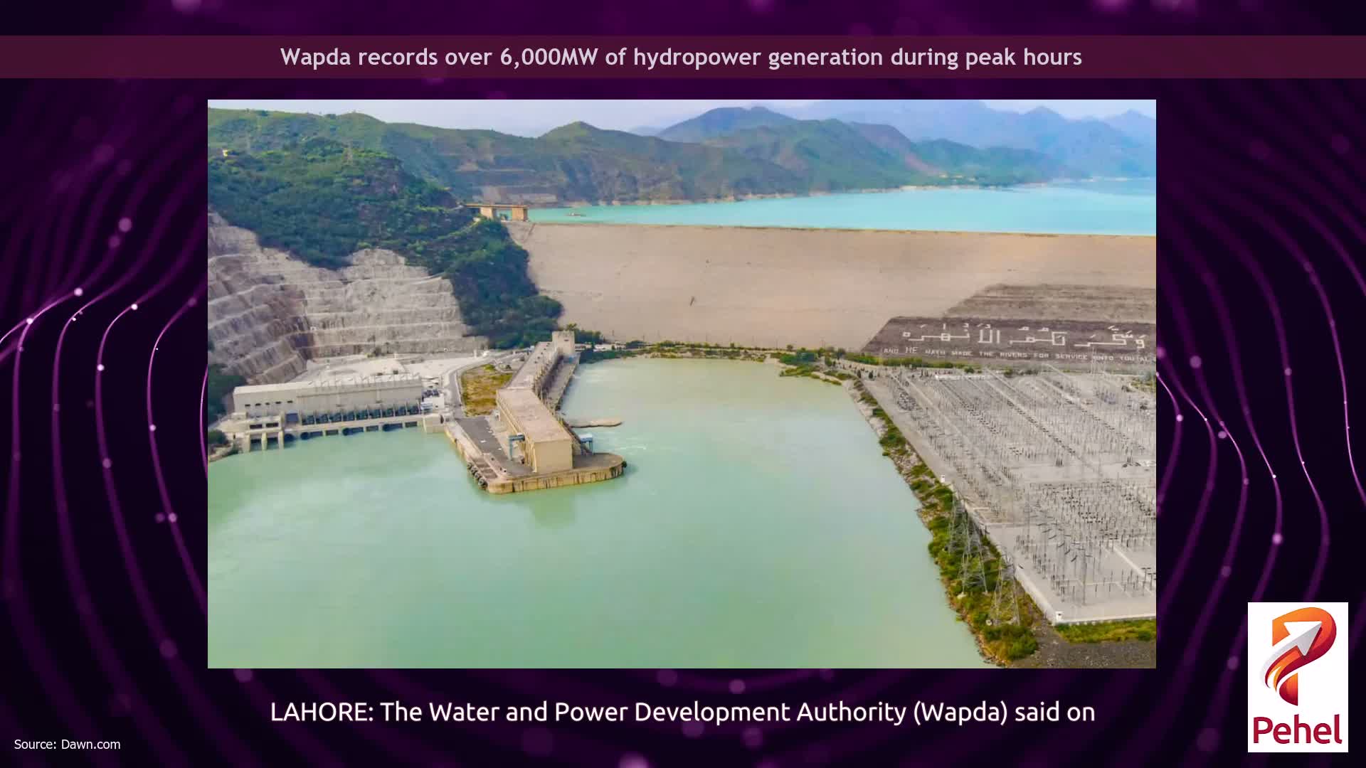 Wapda records over 6,000MW of hydropower generation during peak hours