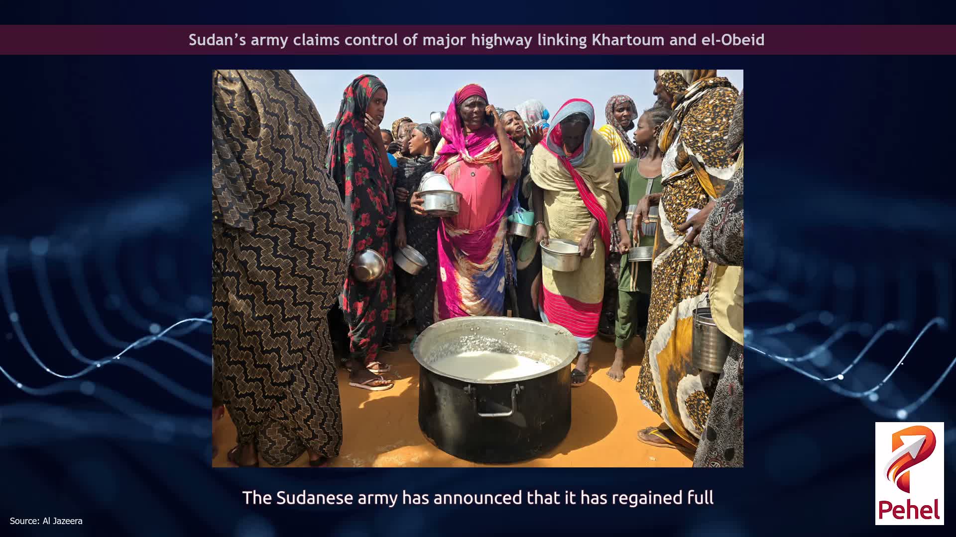 Sudan’s army claims control of major highway linking Khartoum and el-Obeid