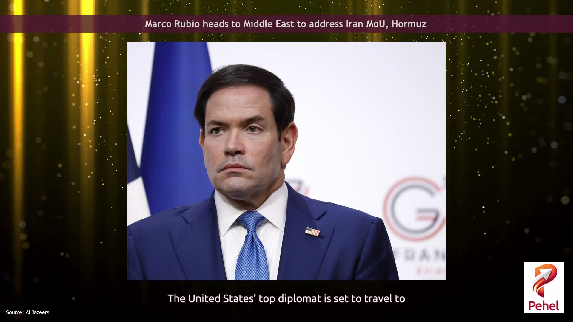 Marco Rubio heads to Middle East to address Iran MoU, Hormuz
