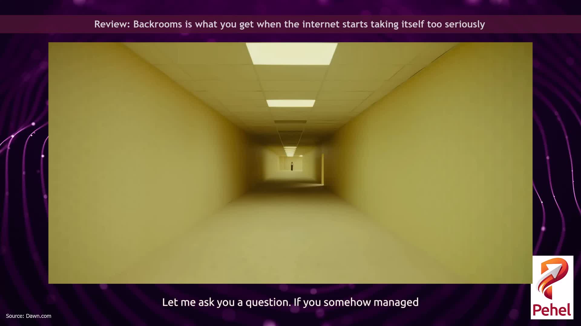 Review: Backrooms is what you get when the internet starts taking itself too seriously