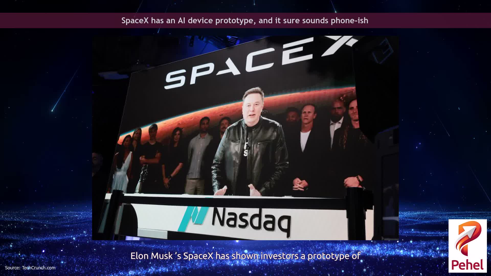 SpaceX has an AI device prototype, and it sure sounds phone-ish