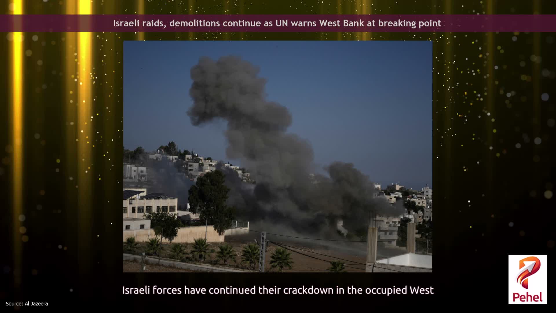 Israeli raids, demolitions continue as UN warns West Bank at breaking point
