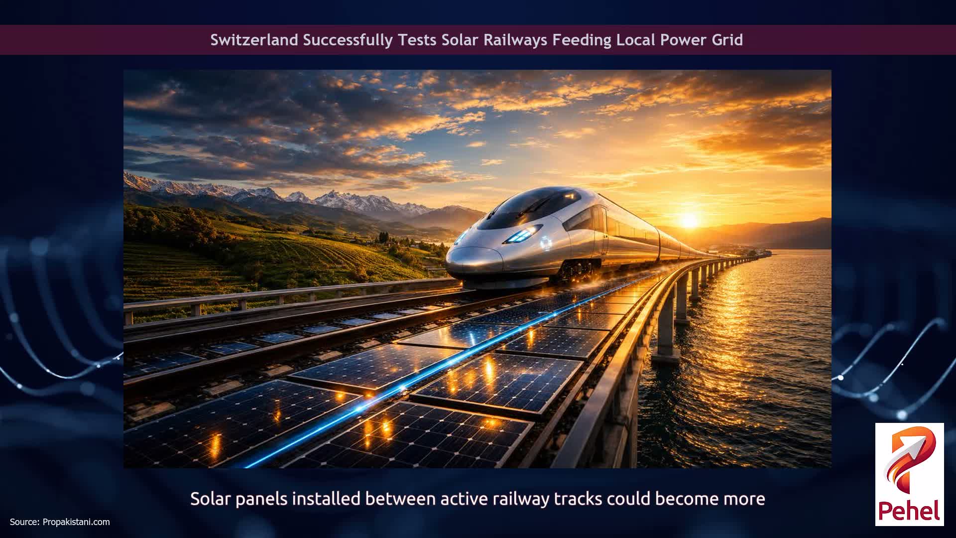 Switzerland Successfully Tests Solar Railways Feeding Local Power Grid