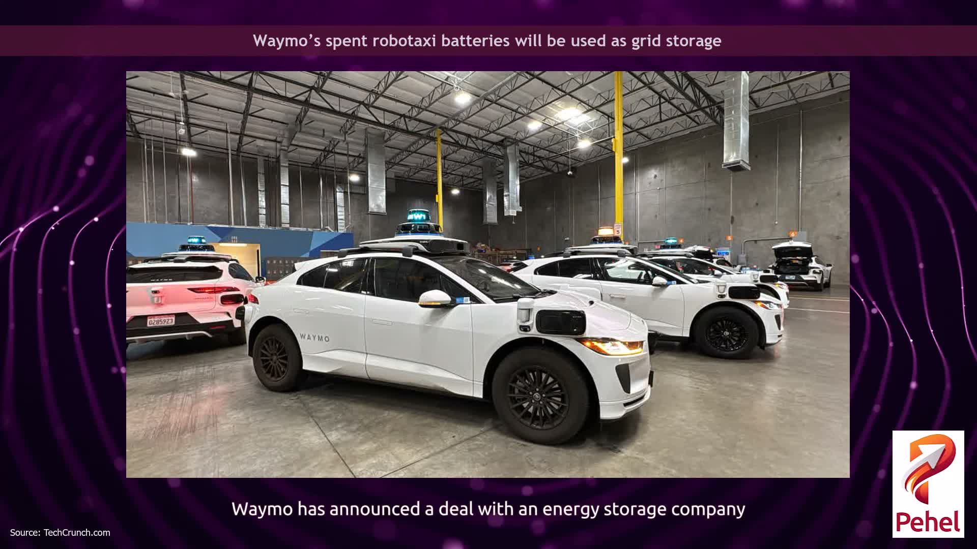Waymo’s spent robotaxi batteries will be used as grid storage