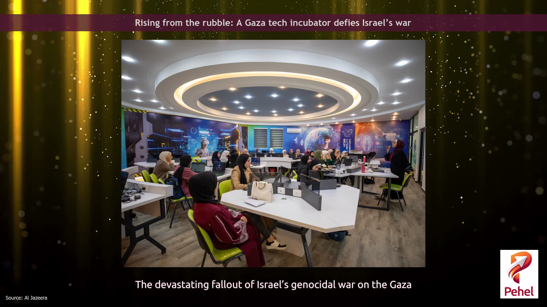 Rising from the rubble: A Gaza tech incubator defies Israel’s war