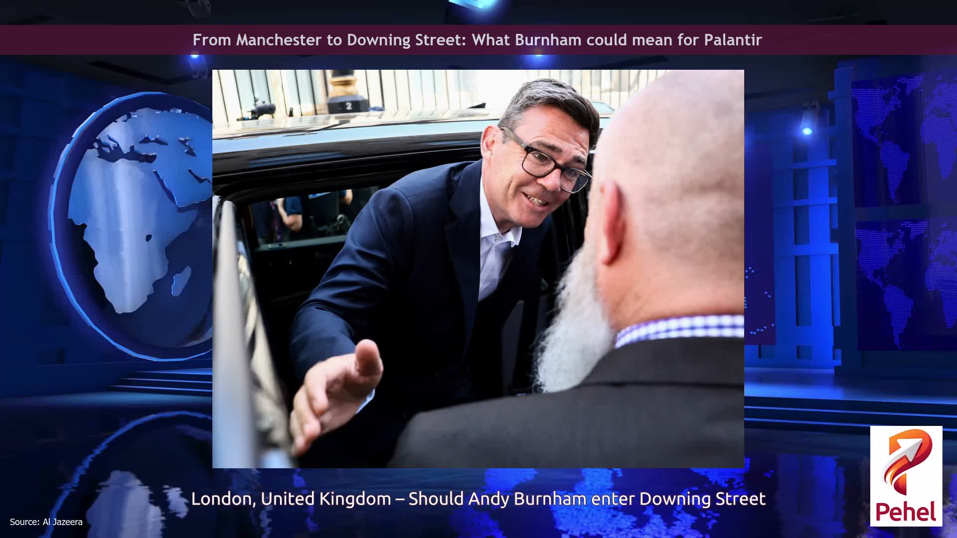 From Manchester to Downing Street: What Burnham could mean for Palantir