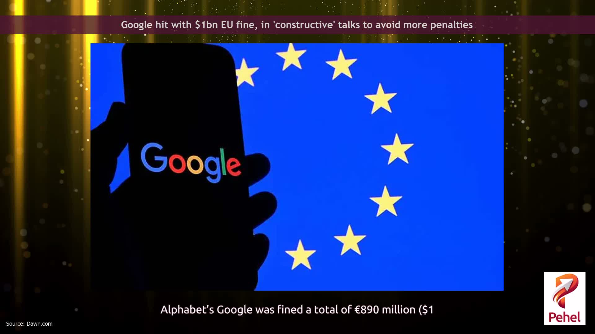 Google hit with $1bn EU fine, in 'constructive' talks to avoid more penalties