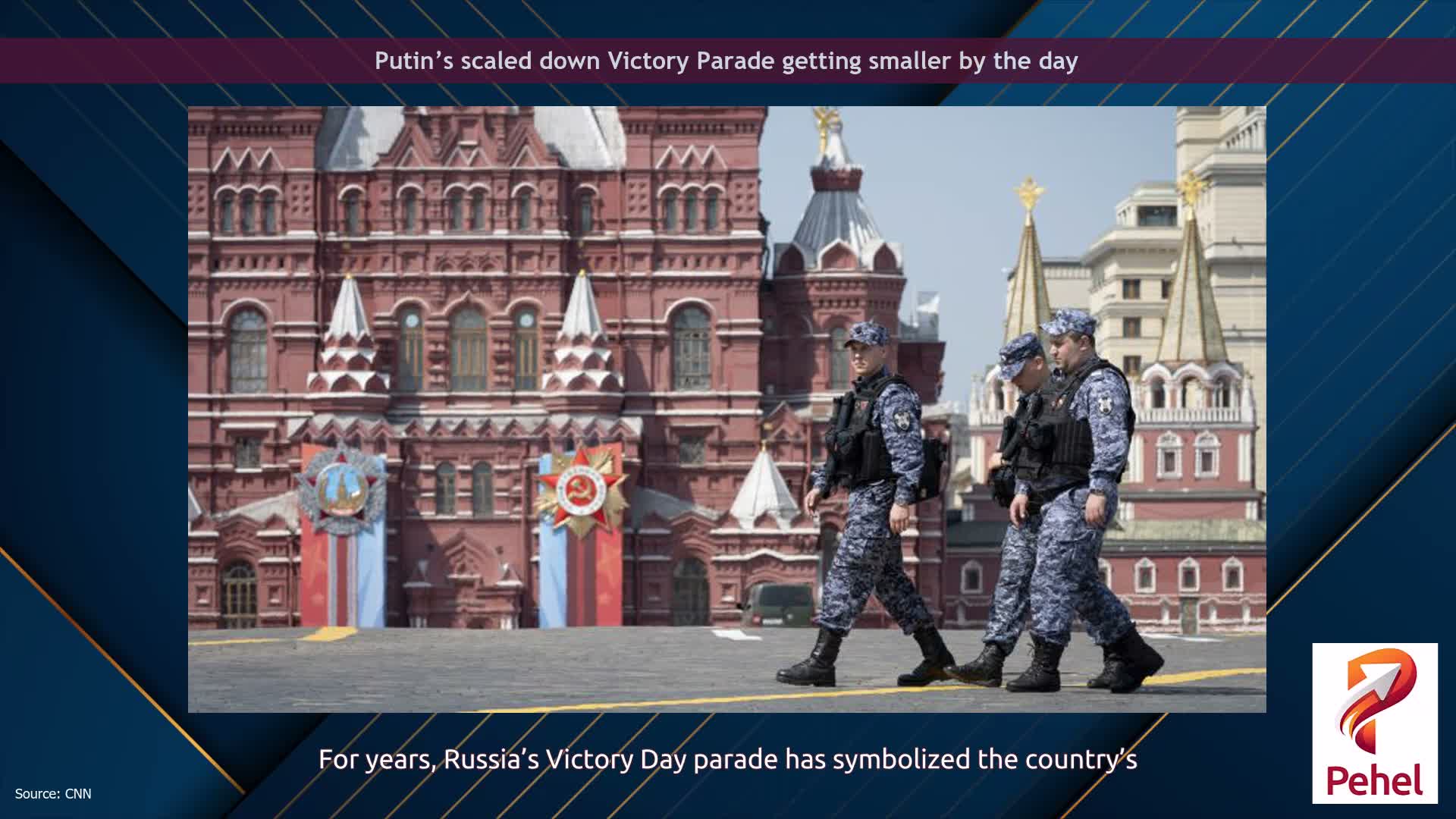 Putin’s scaled down Victory Parade getting smaller by the day