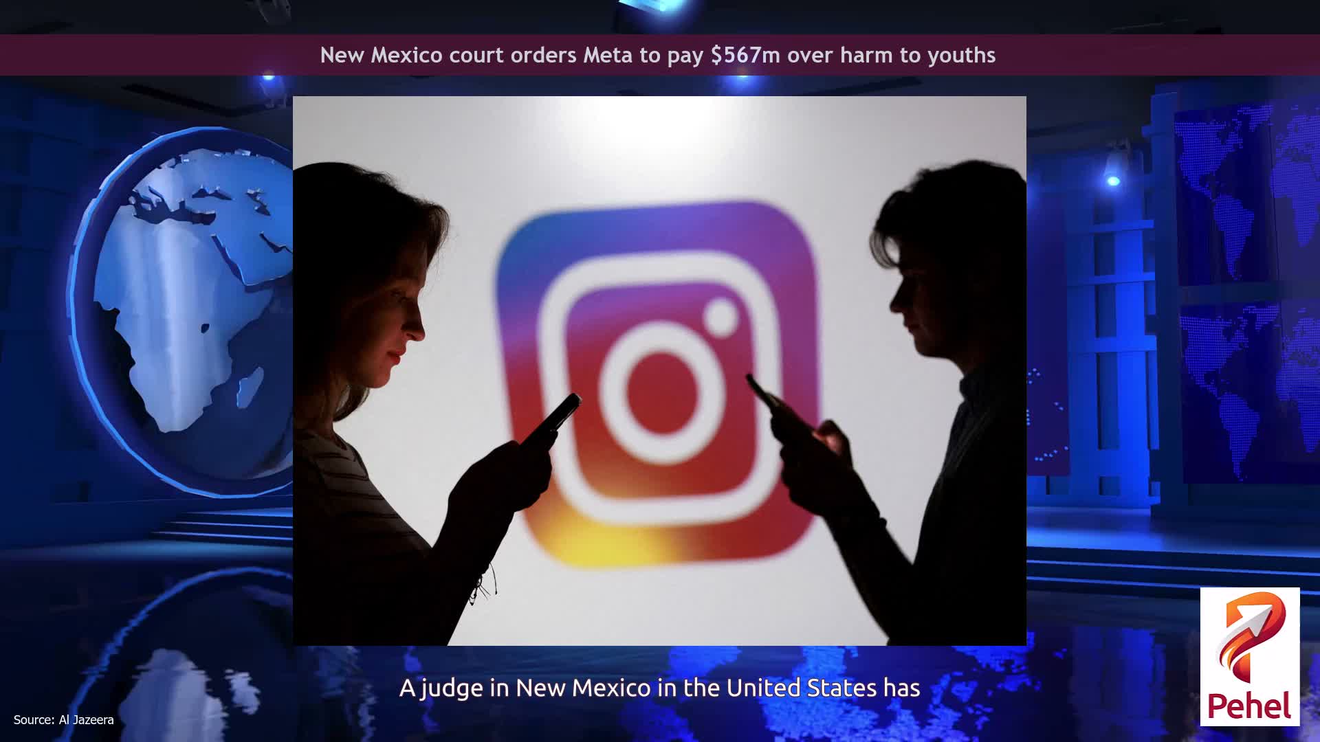 New Mexico court orders Meta to pay $567m over harm to youths