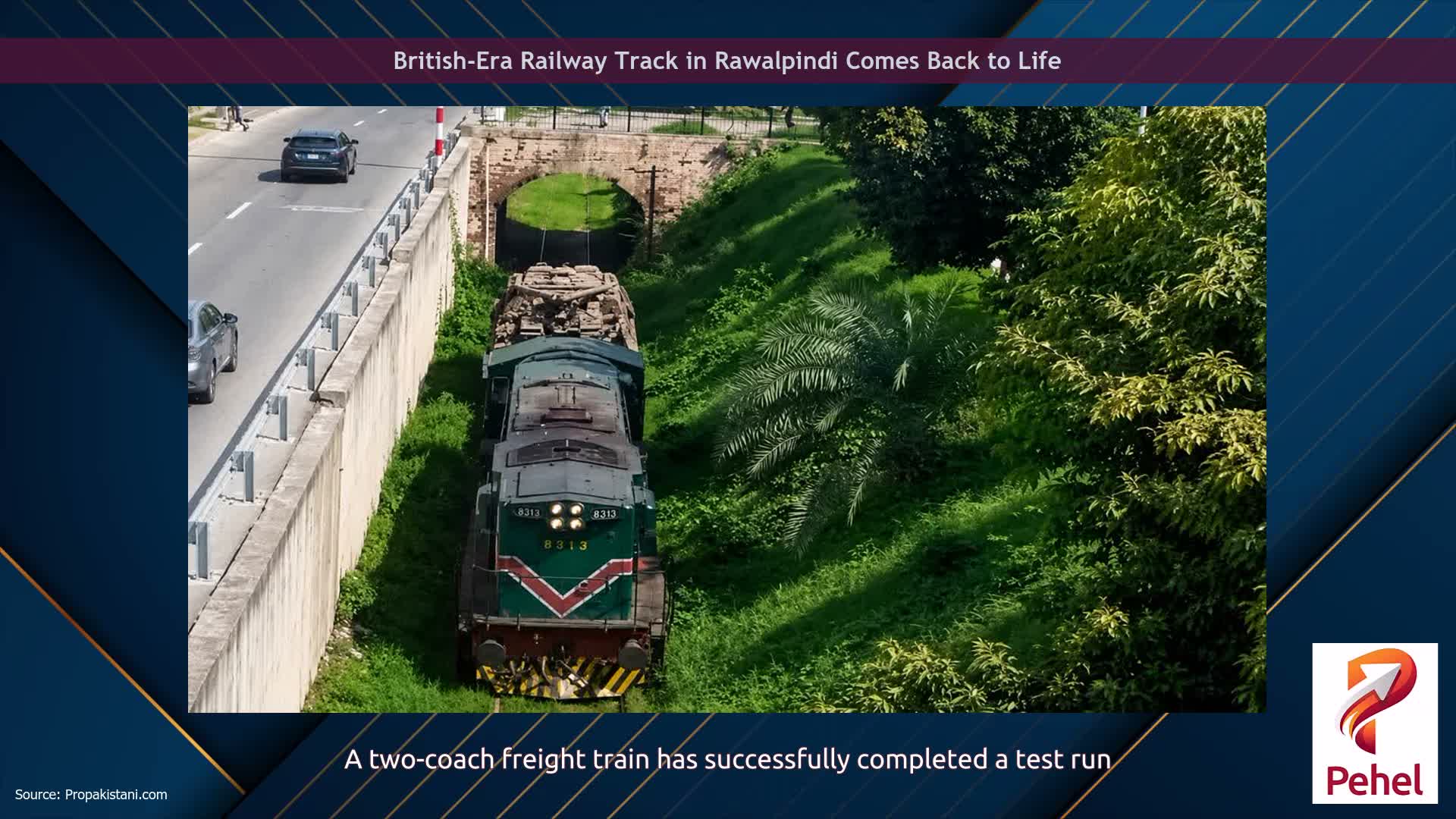 British-Era Railway Track in Rawalpindi Comes Back to Life