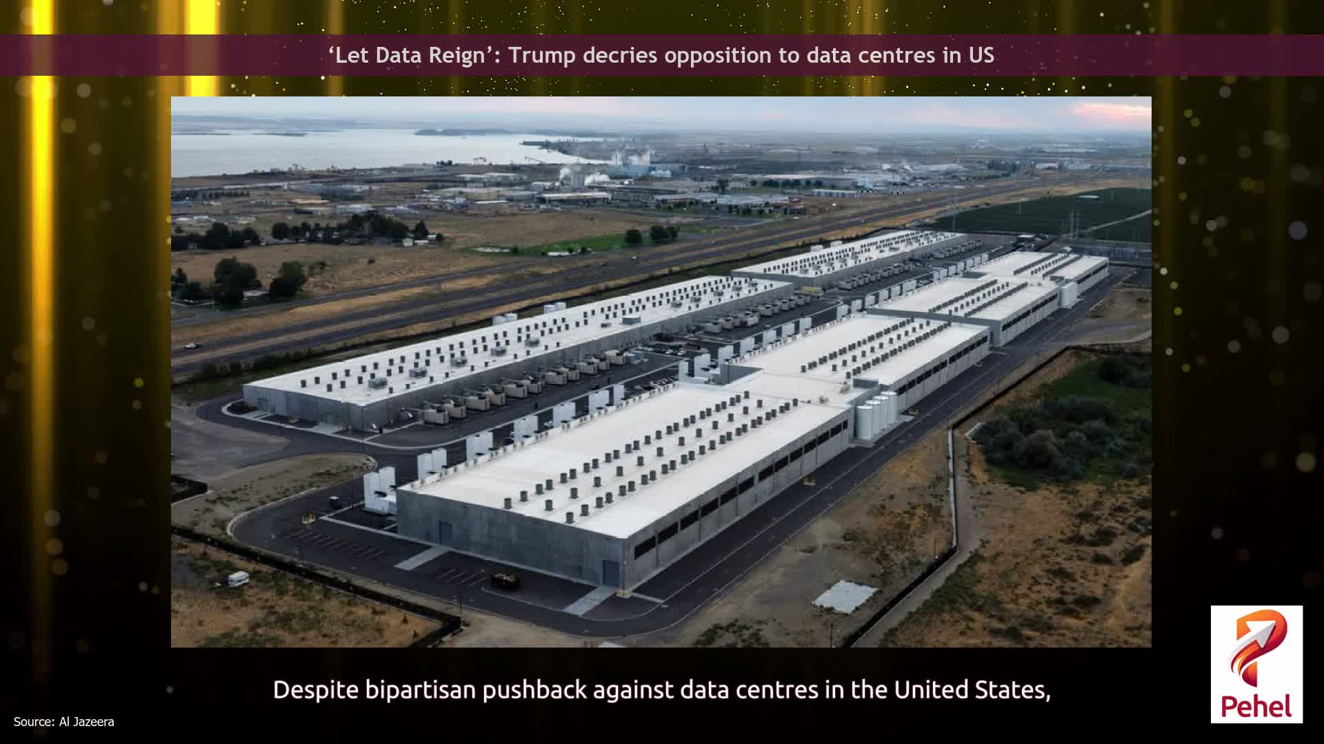 ‘Let Data Reign’: Trump decries opposition to data centres in US