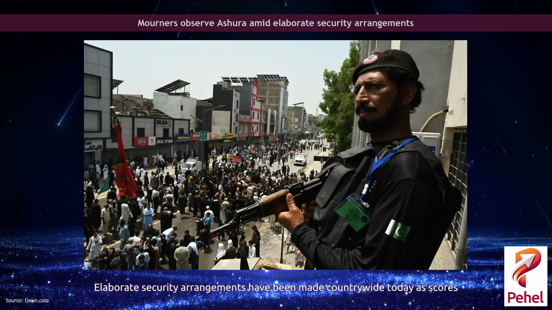 Mourners observe Ashura amid elaborate security arrangements