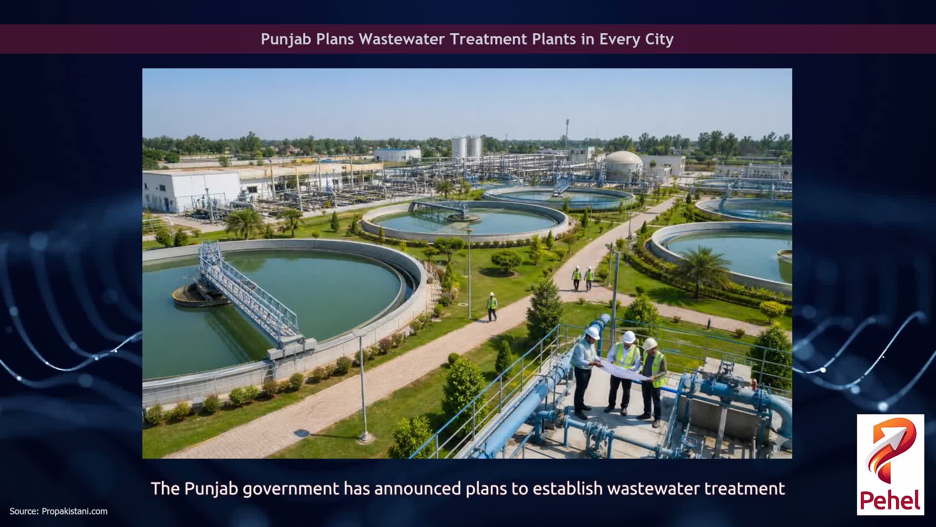 Punjab Plans Wastewater Treatment Plants in Every City