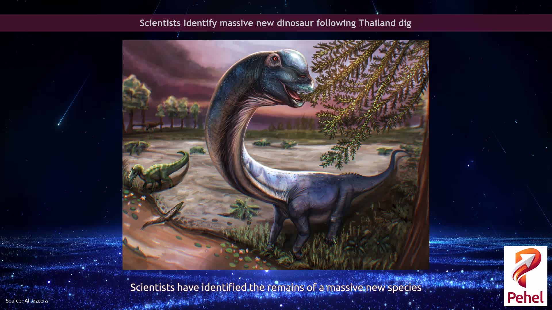 Scientists identify massive new dinosaur following Thailand dig