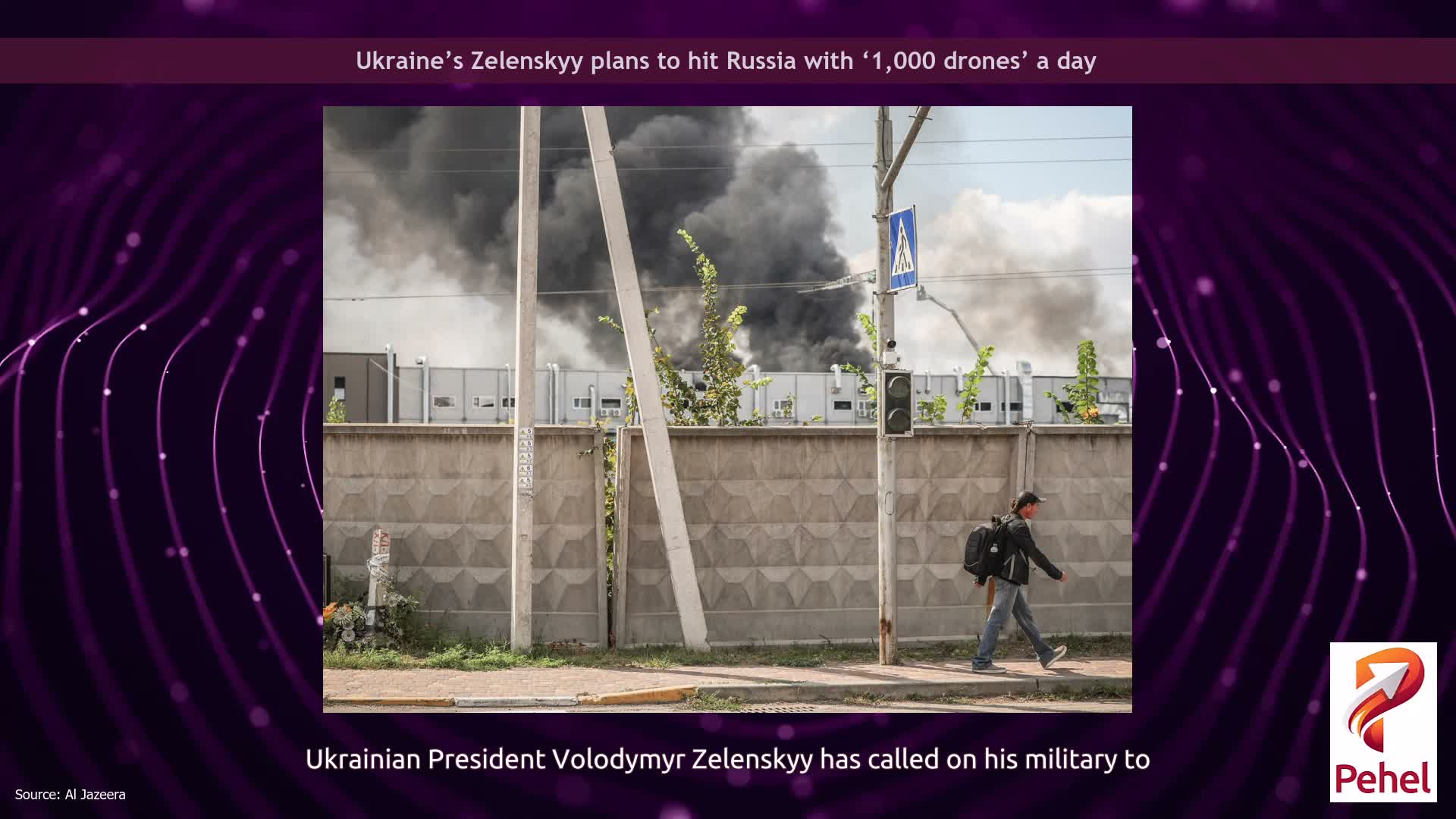 Ukraine’s Zelenskyy plans to hit Russia with ‘1,000 drones’ a day