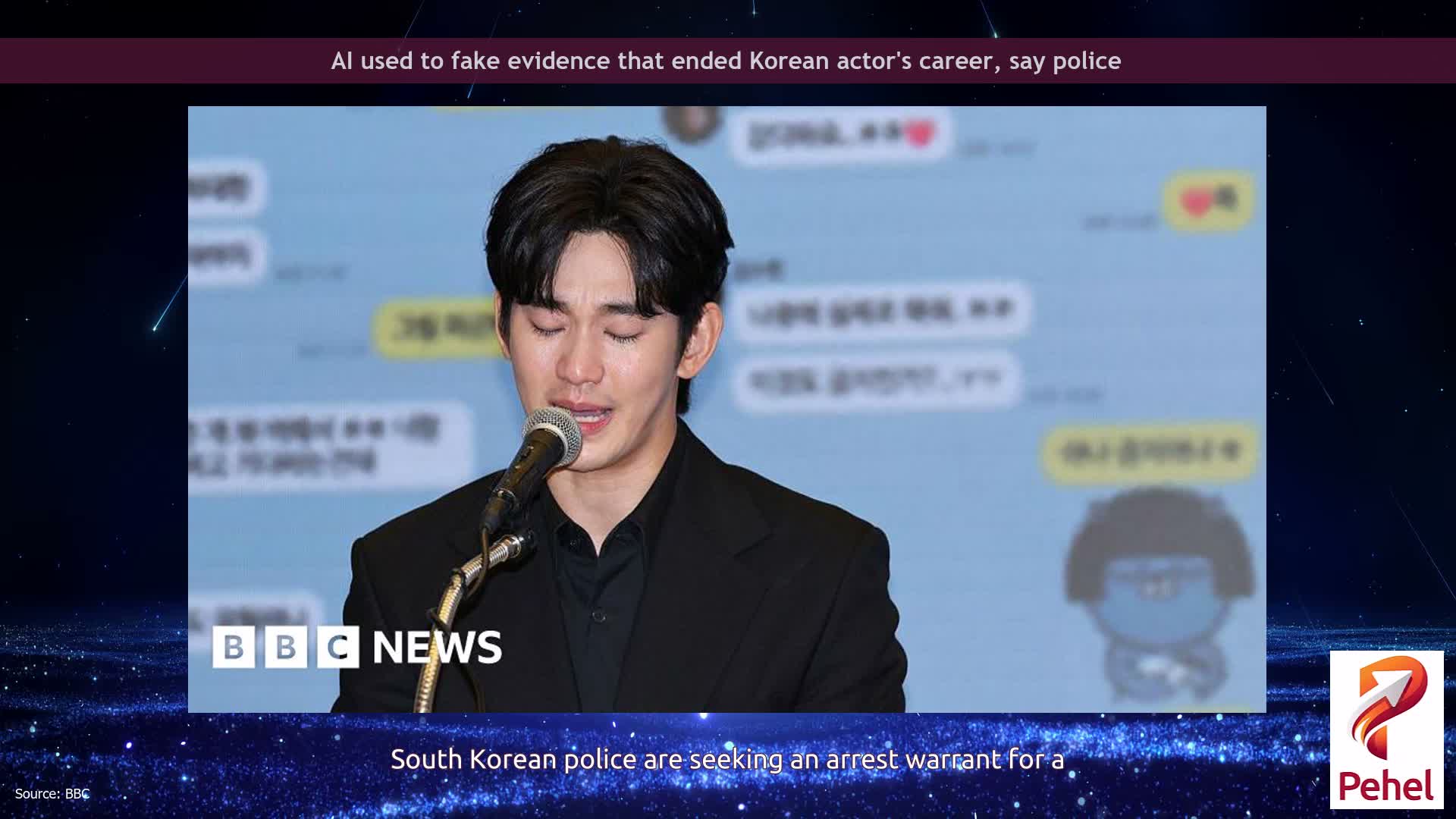 AI used to fake evidence that ended Korean actor's career, say police