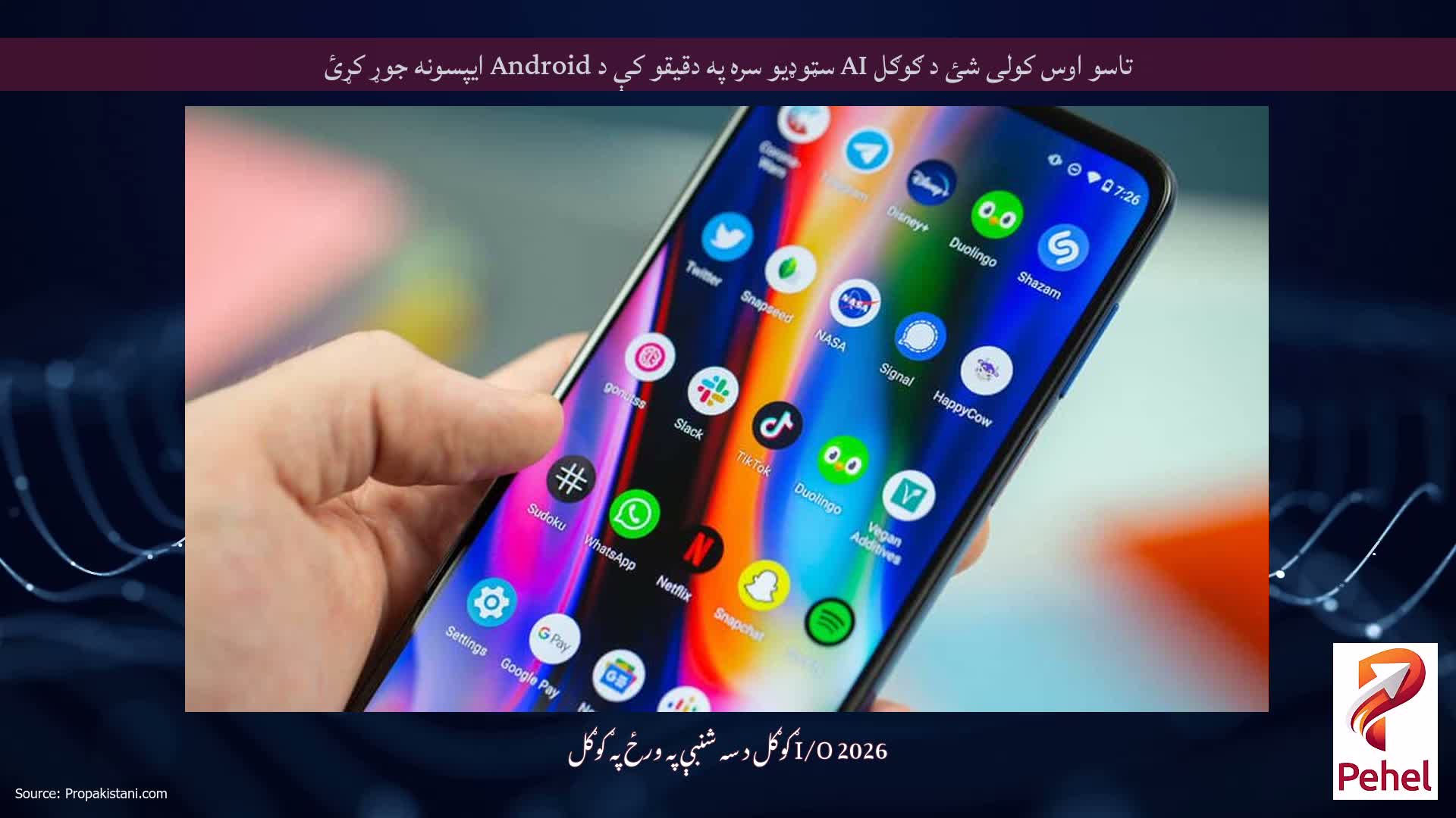 تاسو اوس کولی شئ د ګوګل AI سټوډیو سره په دقیقو کې د Android ایپسونه جوړ کړئ