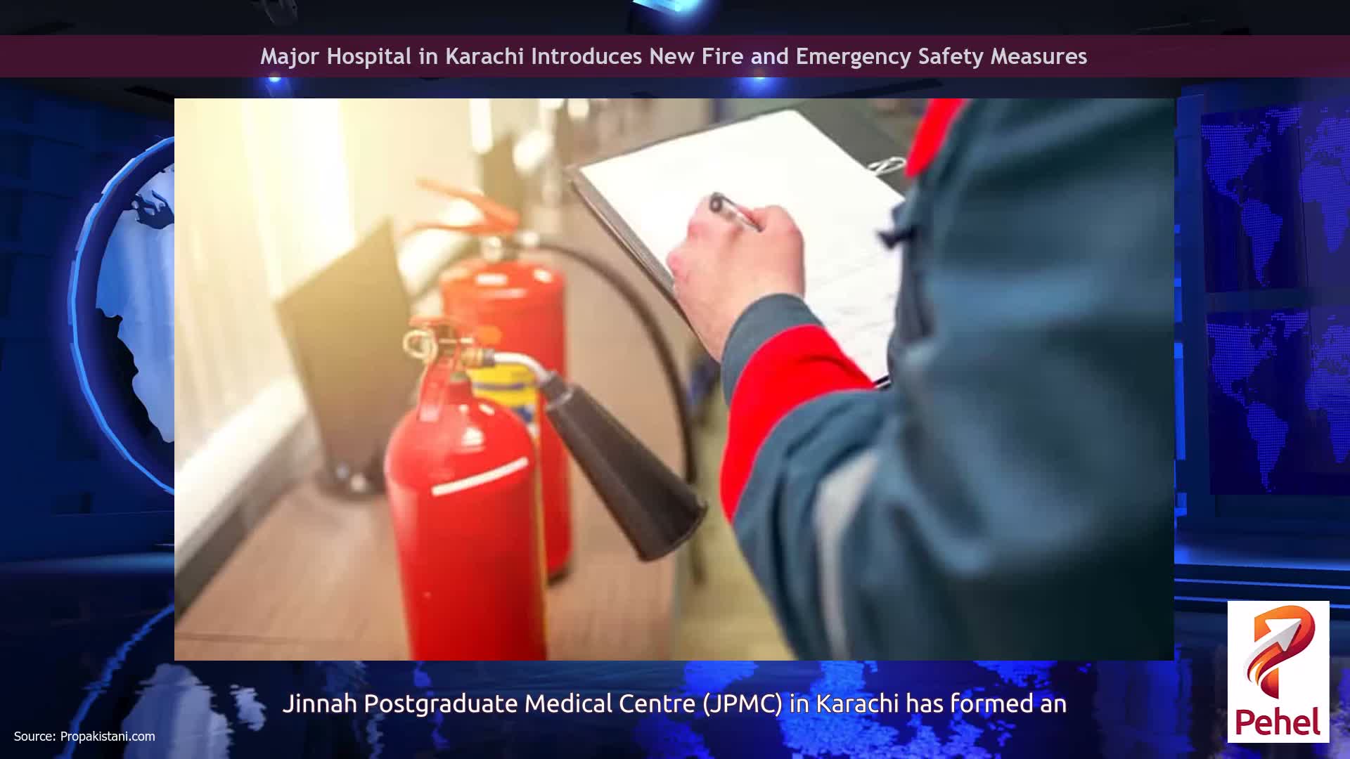 Major Hospital in Karachi Introduces New Fire and Emergency Safety Measures