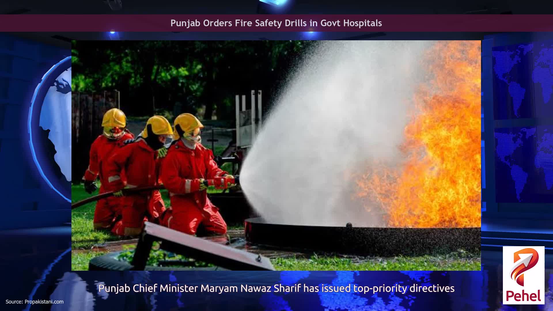 Punjab Orders Fire Safety Drills in Govt Hospitals