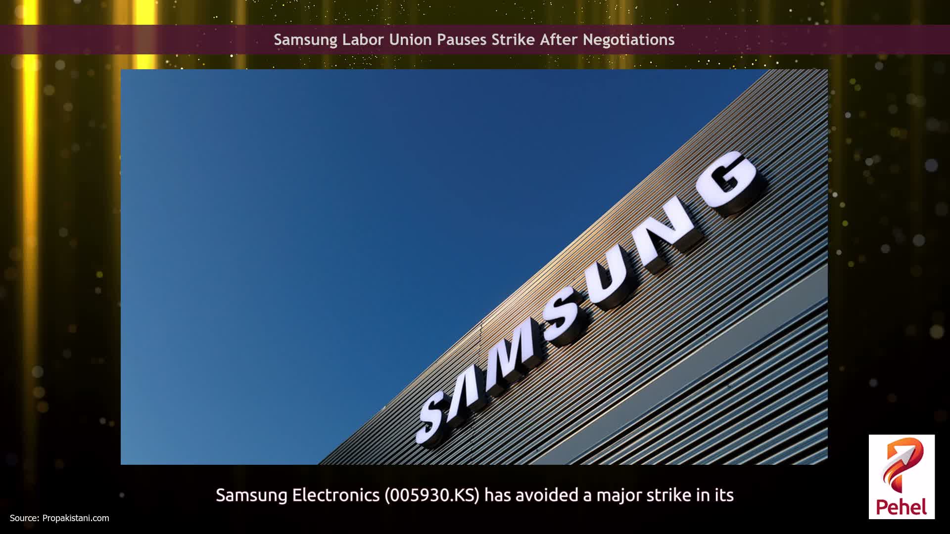 Samsung Labor Union Pauses Strike After Negotiations
