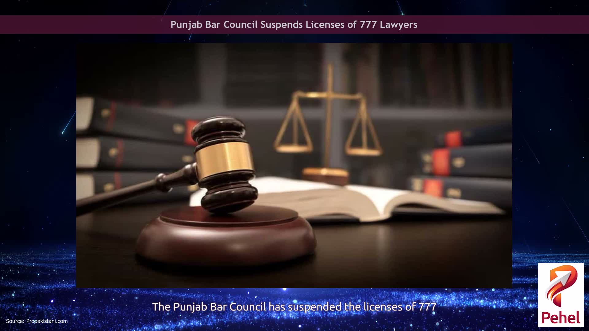 Punjab Bar Council Suspends Licenses of 777 Lawyers
