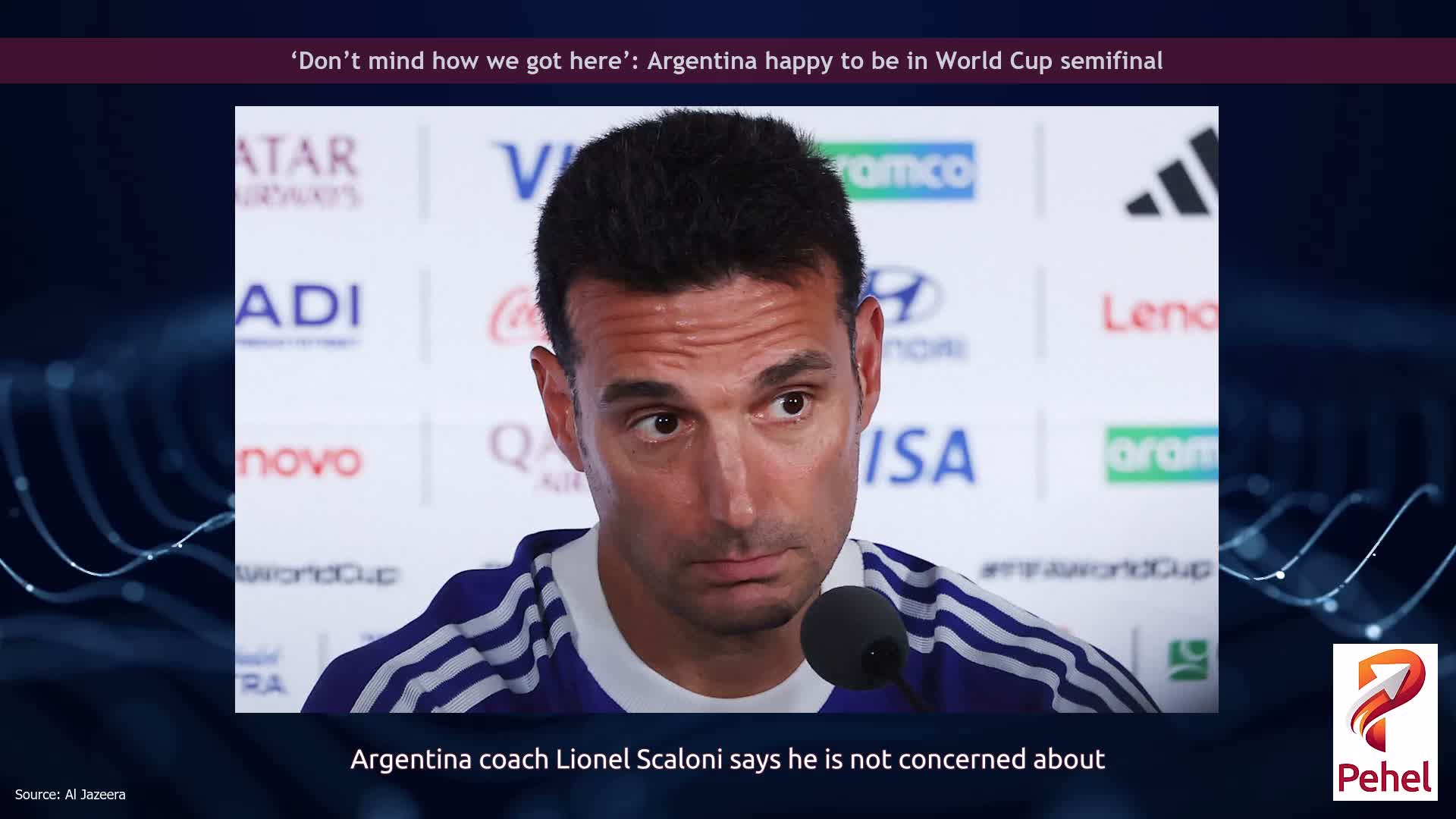 ‘Don’t mind how we got here’: Argentina happy to be in World Cup semifinal
