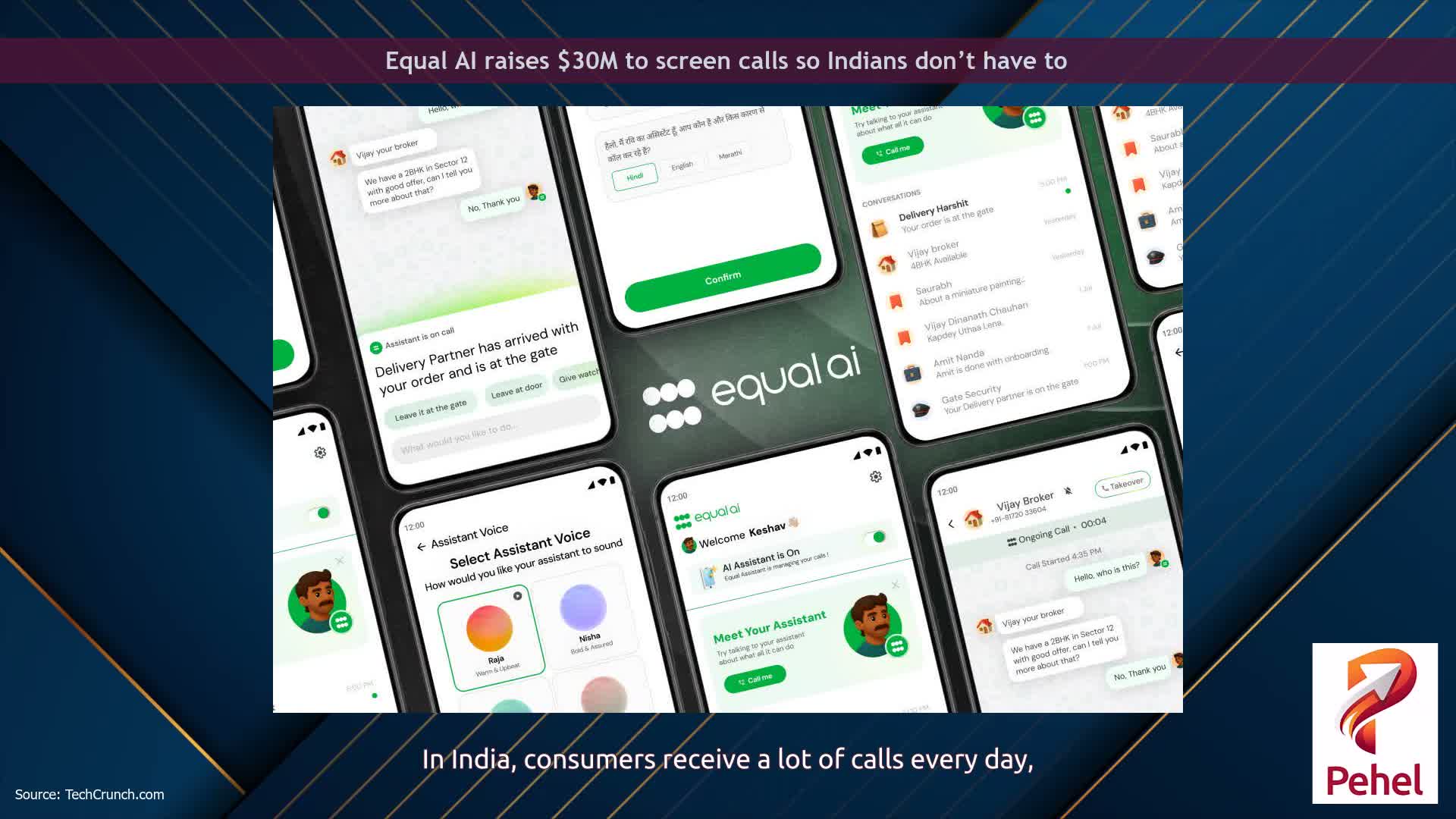 Equal AI raises $30M to screen calls so Indians don’t have to