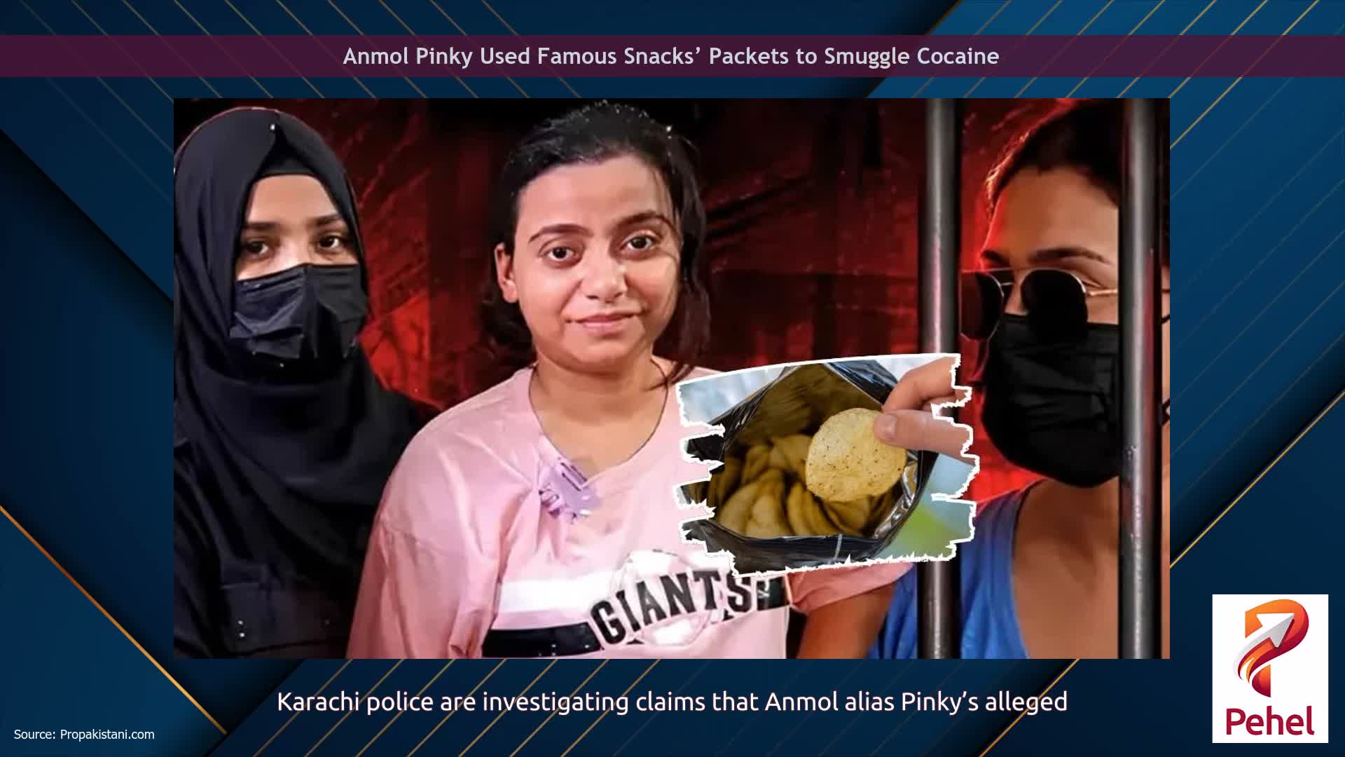 Anmol Pinky Used Famous Snacks’ Packets to Smuggle Cocaine