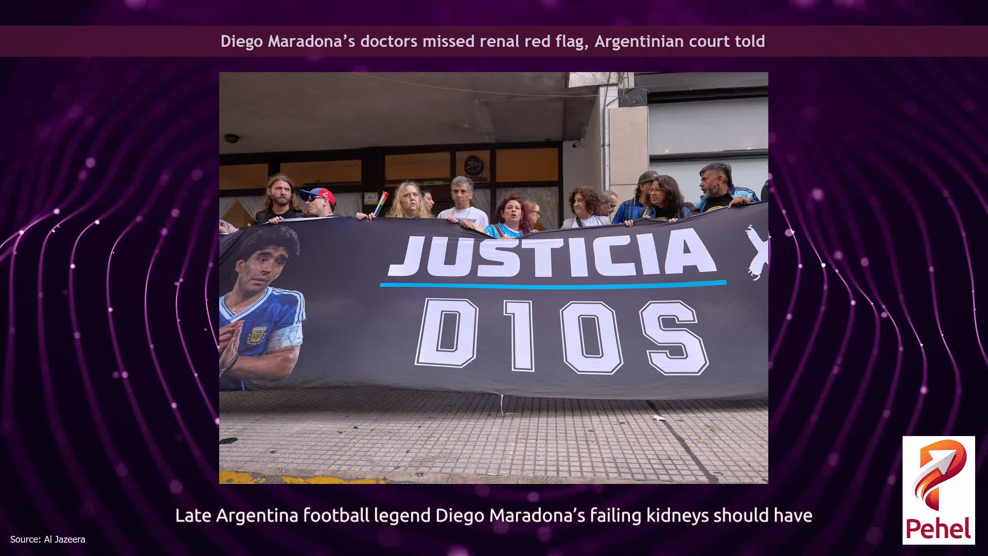Diego Maradona’s doctors missed renal red flag, Argentinian court told