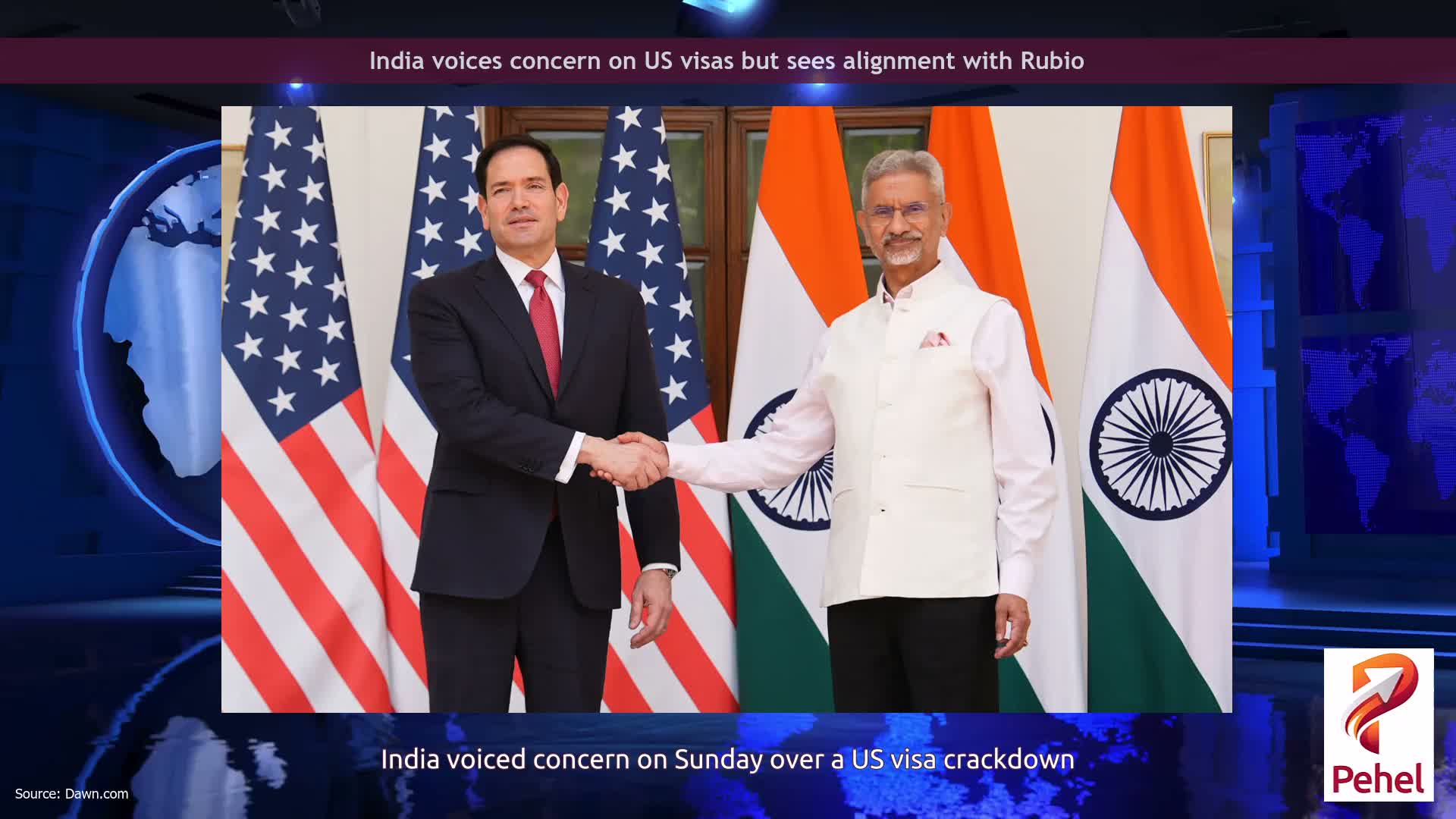 India voices concern on US visas but sees alignment with Rubio