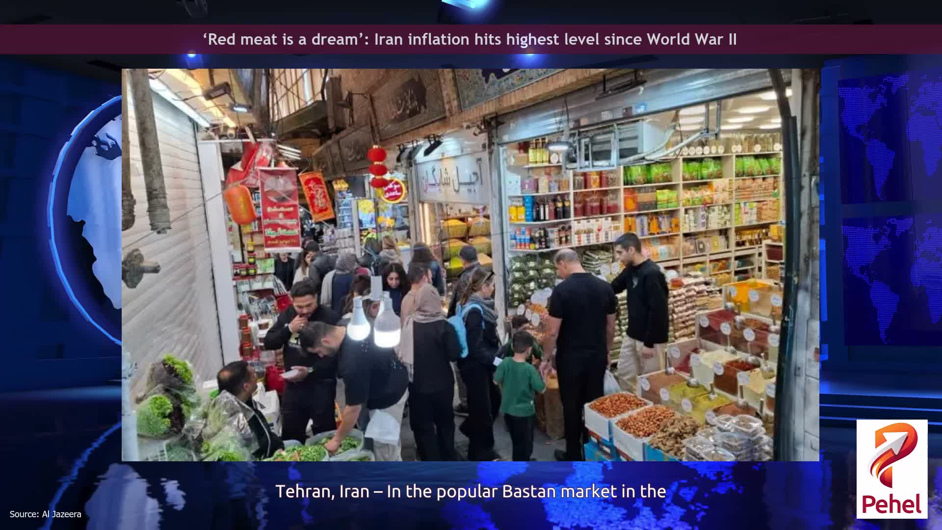 ‘Red meat is a dream’: Iran inflation hits highest level since World War II