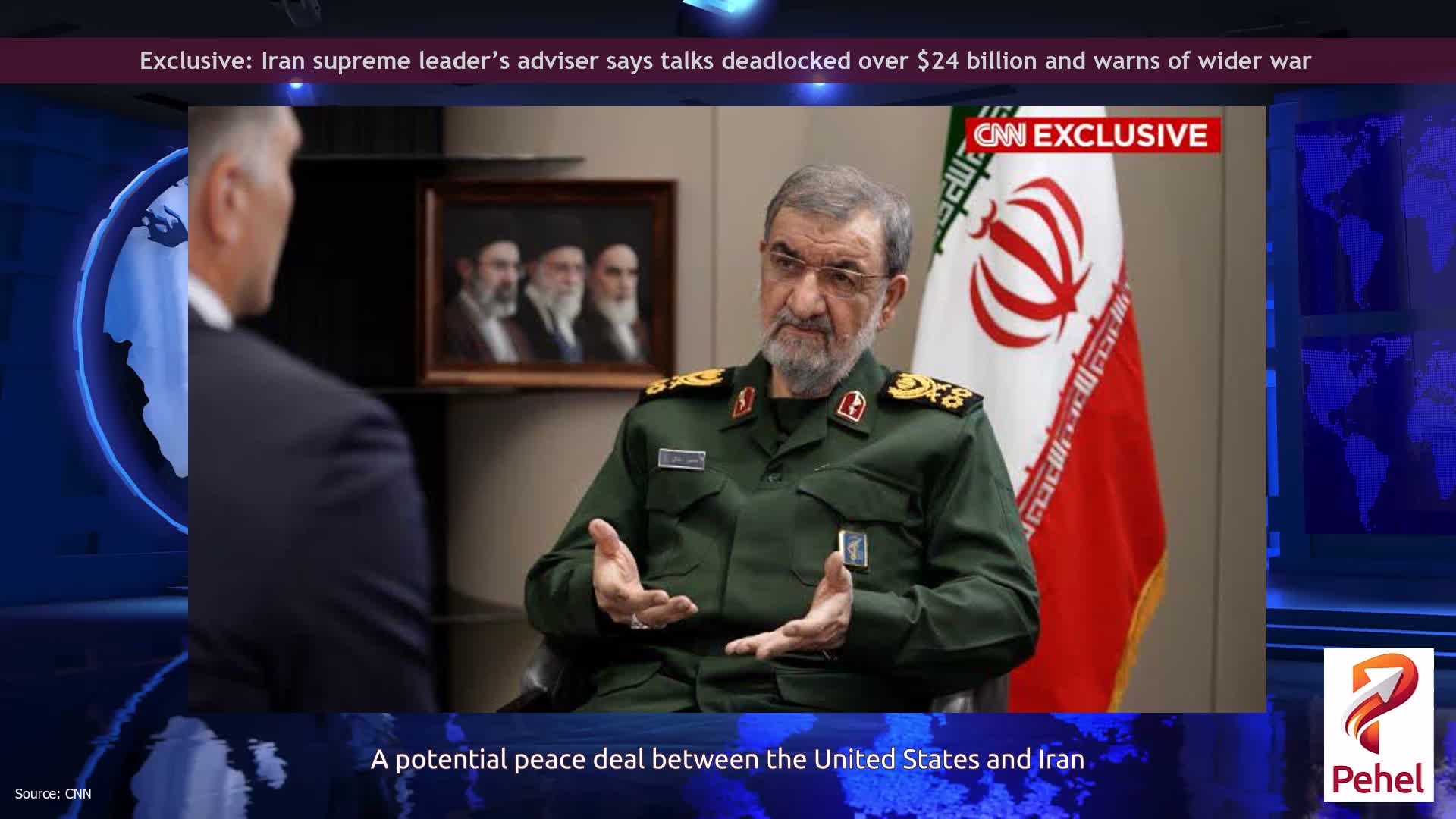 Exclusive: Iran supreme leader’s adviser says talks deadlocked over $24 billion and warns of wider war