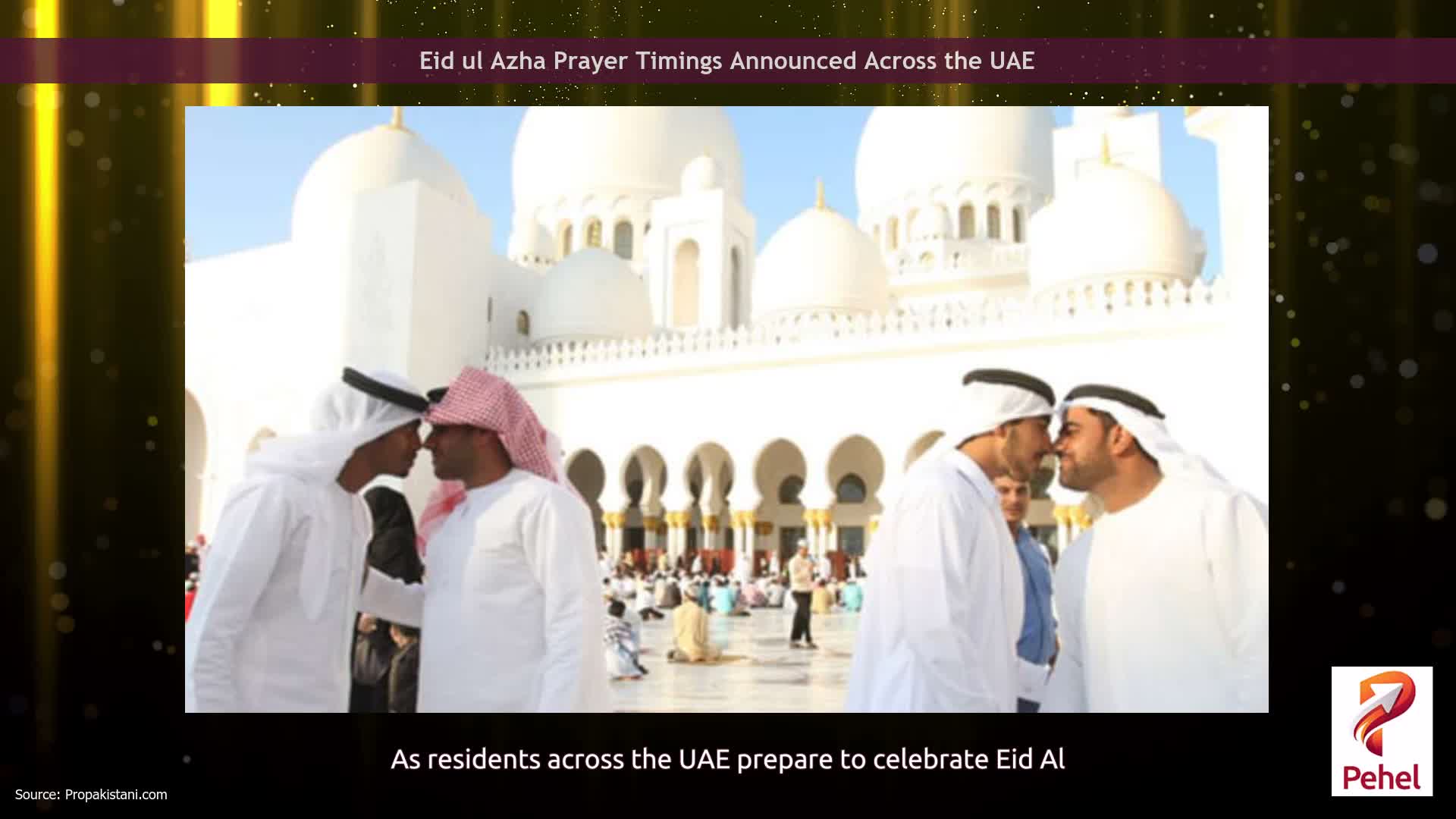 Eid ul Azha Prayer Timings Announced Across the UAE
