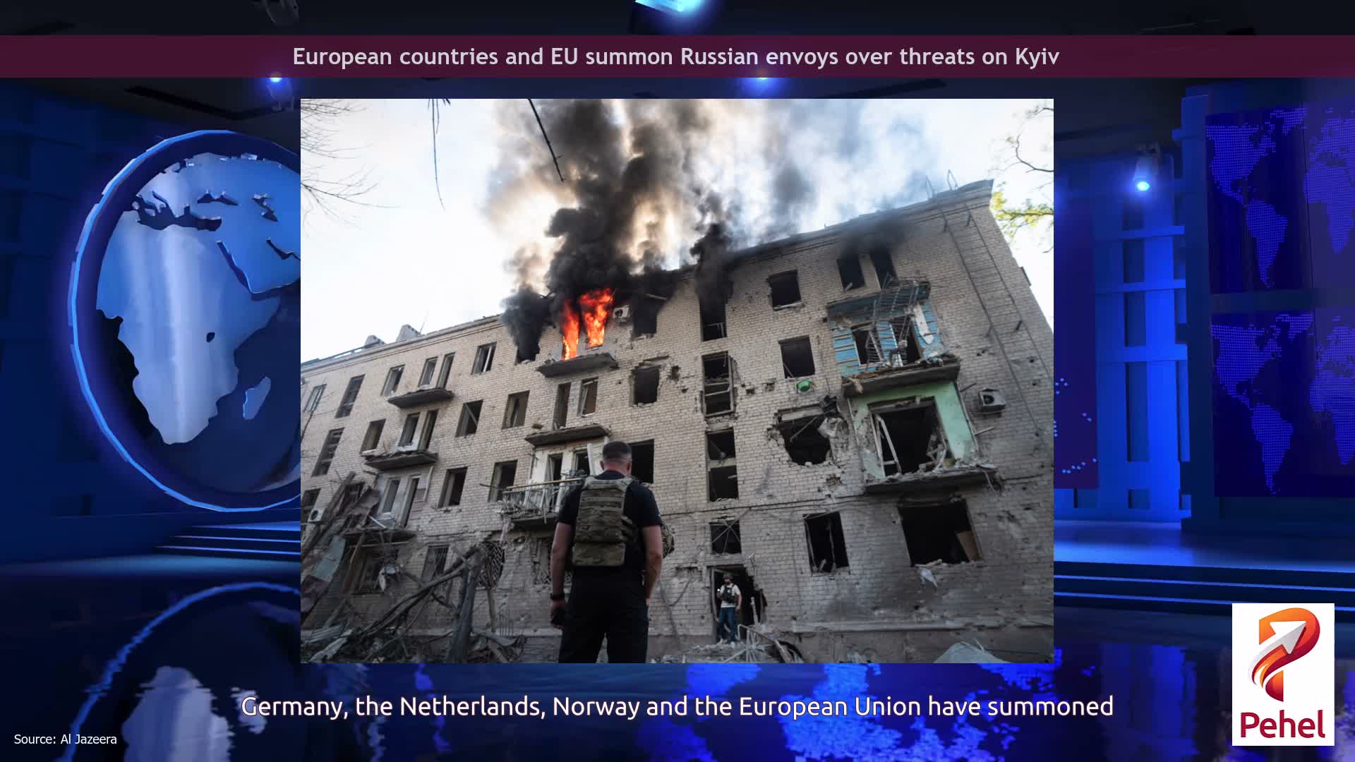 European countries and EU summon Russian envoys over threats on Kyiv