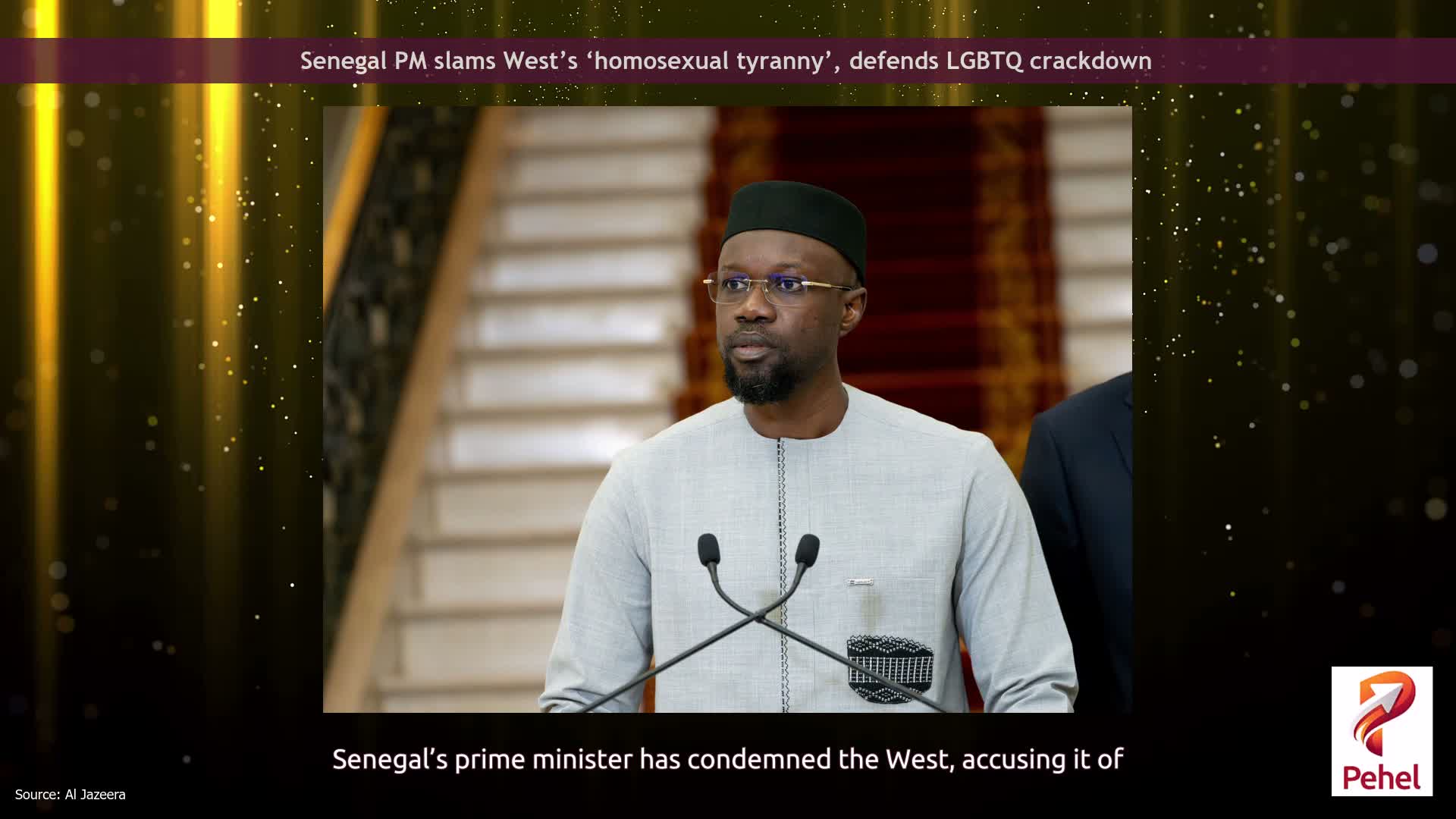 Senegal PM slams West’s ‘homosexual tyranny’, defends LGBTQ crackdown