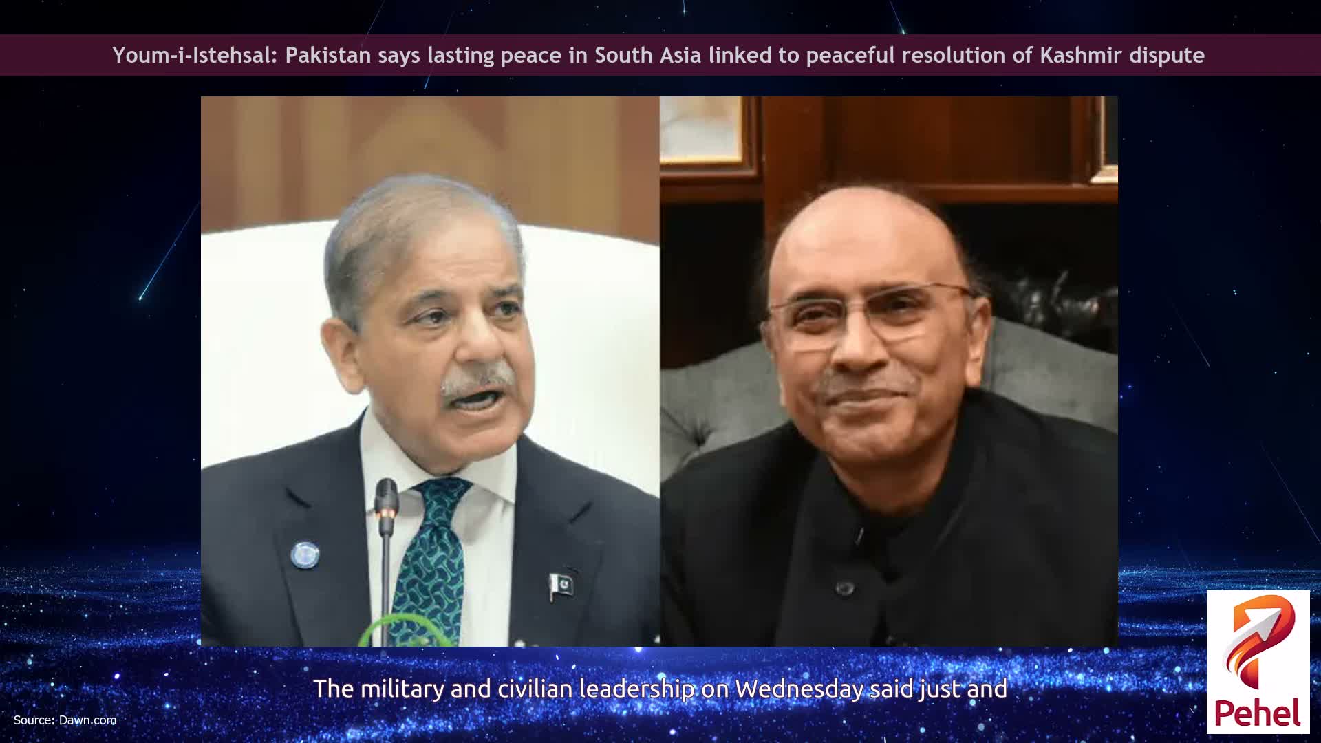 Youm-i-Istehsal: Pakistan says lasting peace in South Asia linked to peaceful resolution of Kashmir dispute