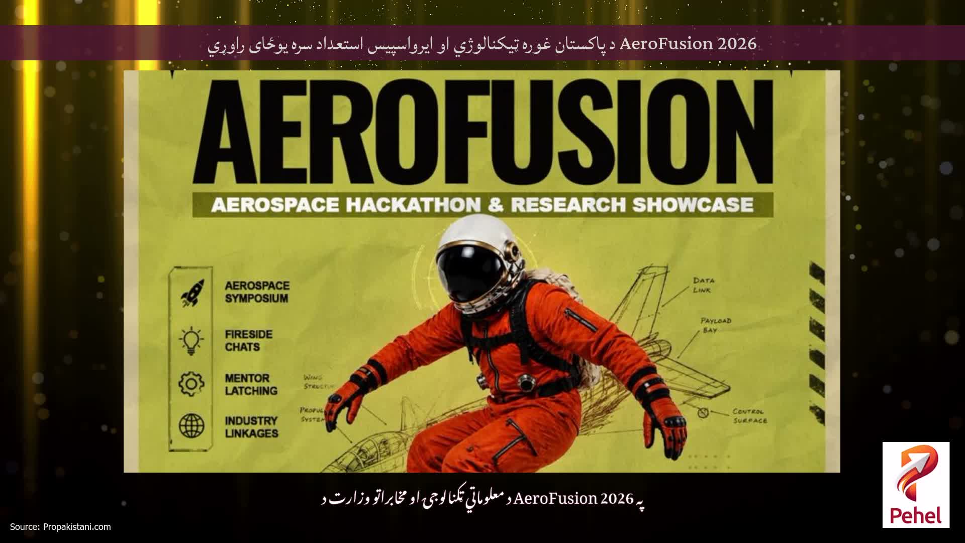 AeroFusion 2026 د پاکستان غوره ټیکنالوژي او ایرواسپیس استعداد سره یوځای راوړي