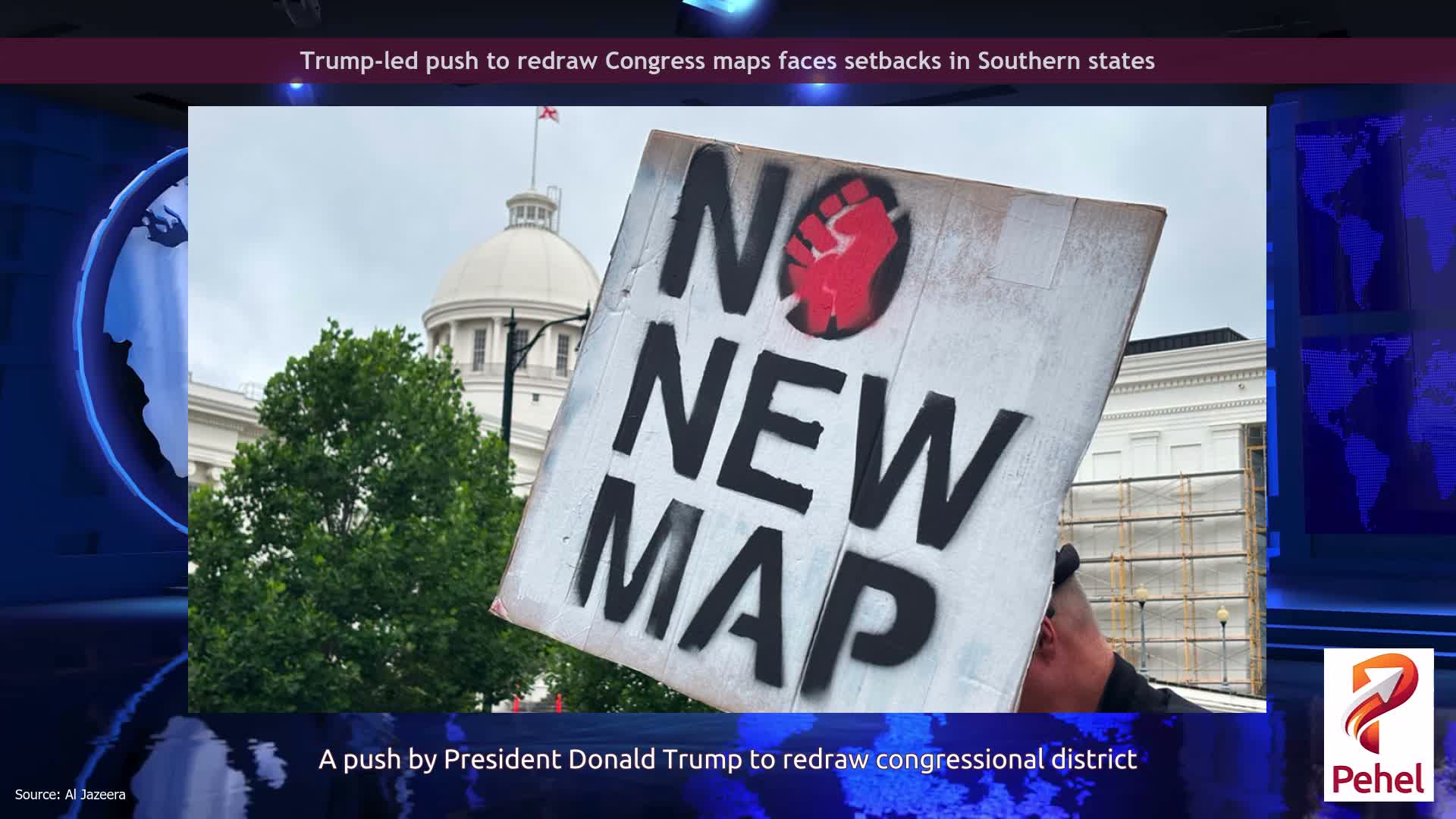 Trump-led push to redraw Congress maps faces setbacks in Southern states
