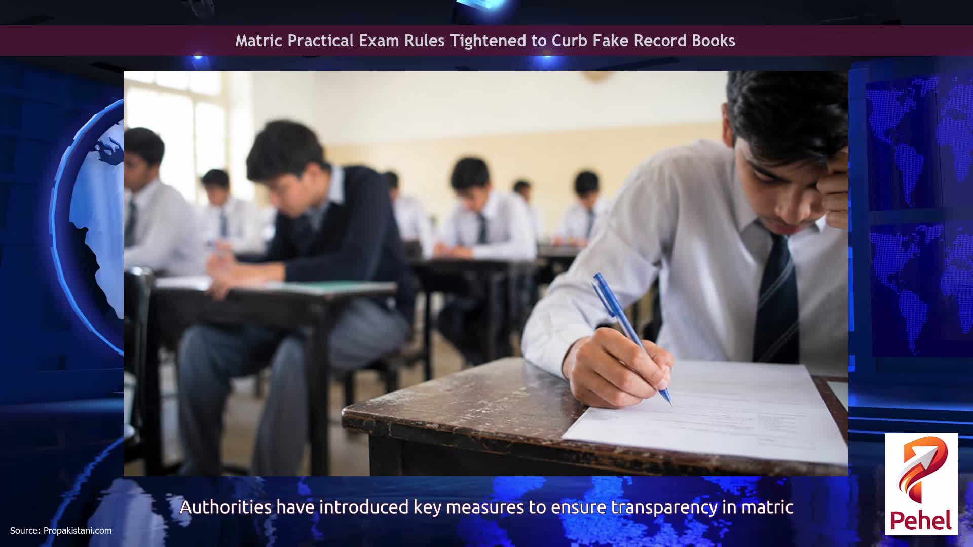 Matric Practical Exam Rules Tightened to Curb Fake Record Books