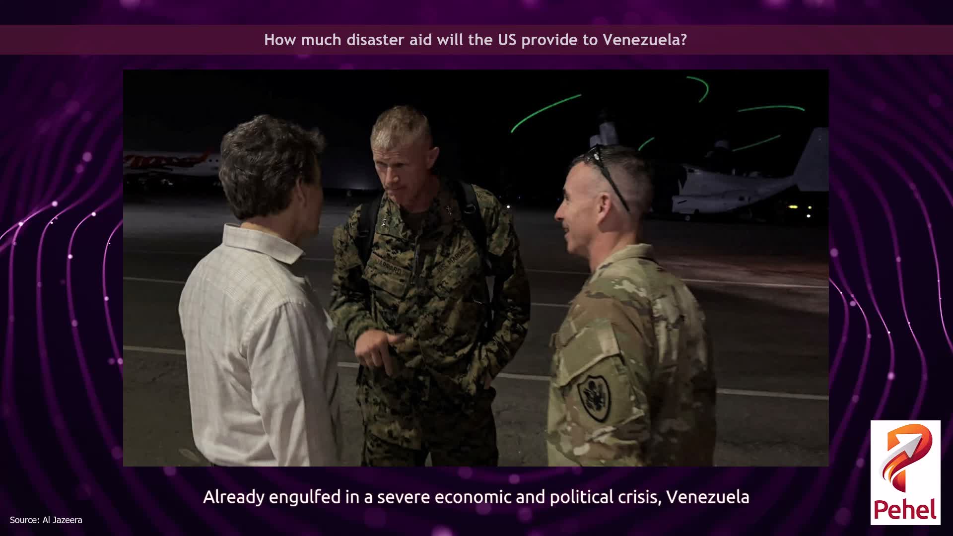 How much disaster aid will the US provide to Venezuela?